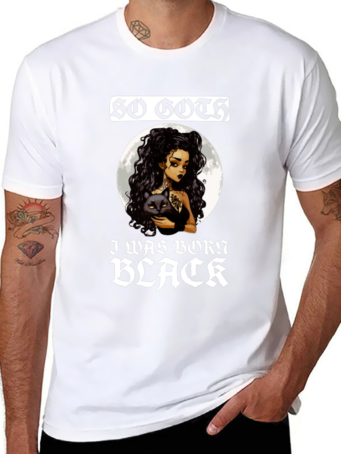 So Goth I Was Born Black T-Shirt