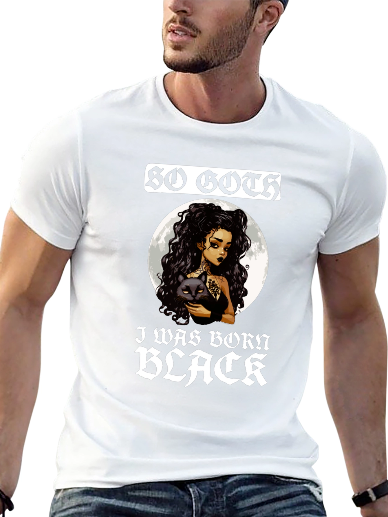 So Goth I Was Born Black T-Shirt