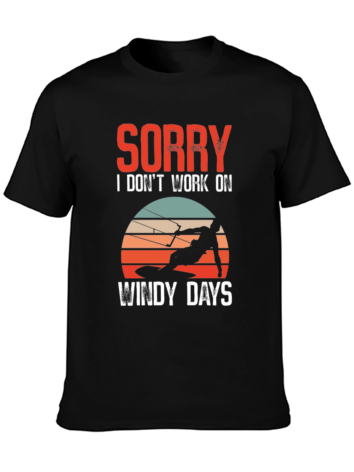 Windy Days T-Shirt for Kitesurfers
