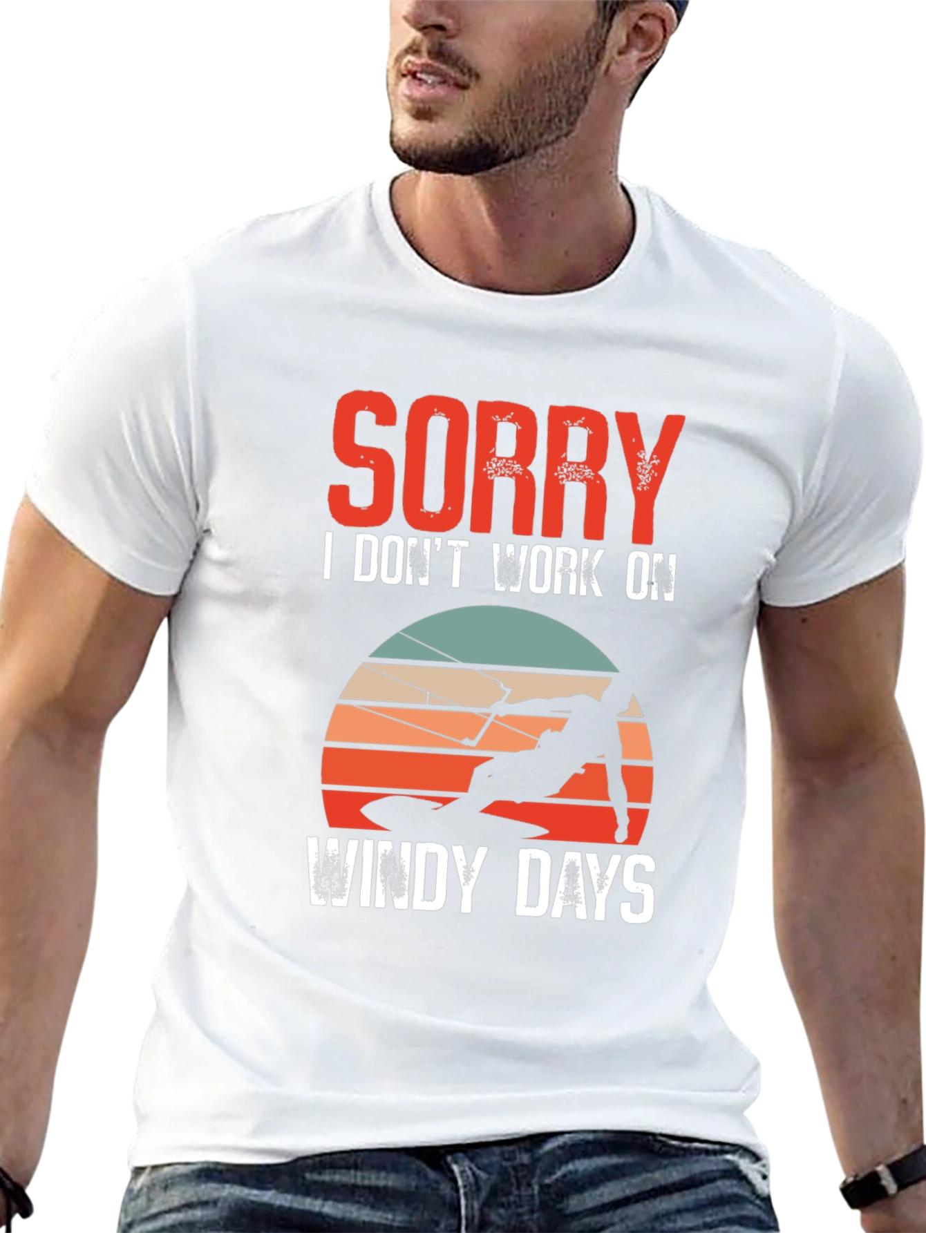 Windy Days T-Shirt for Kitesurfers