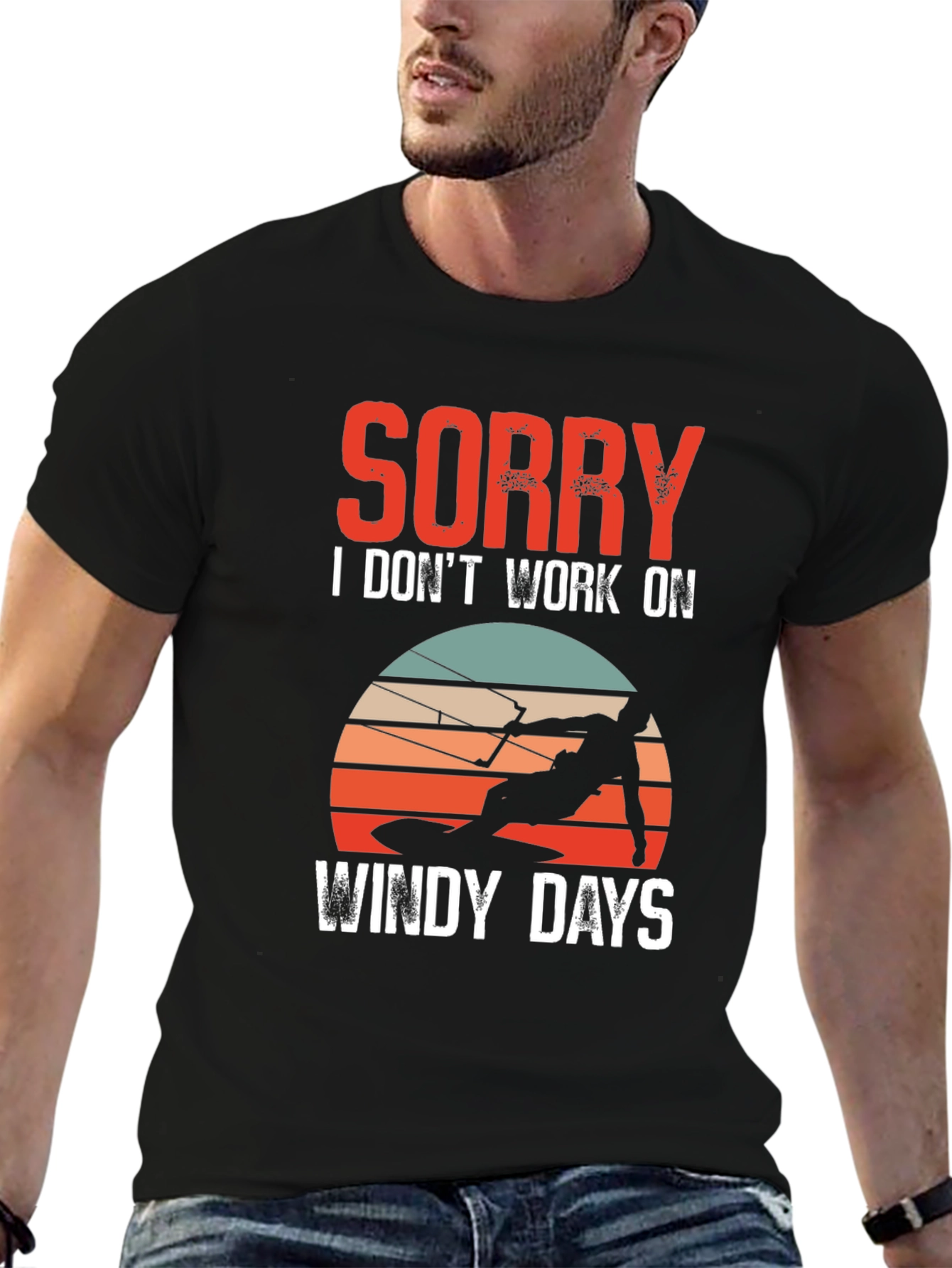 Windy Days T-Shirt for Kitesurfers