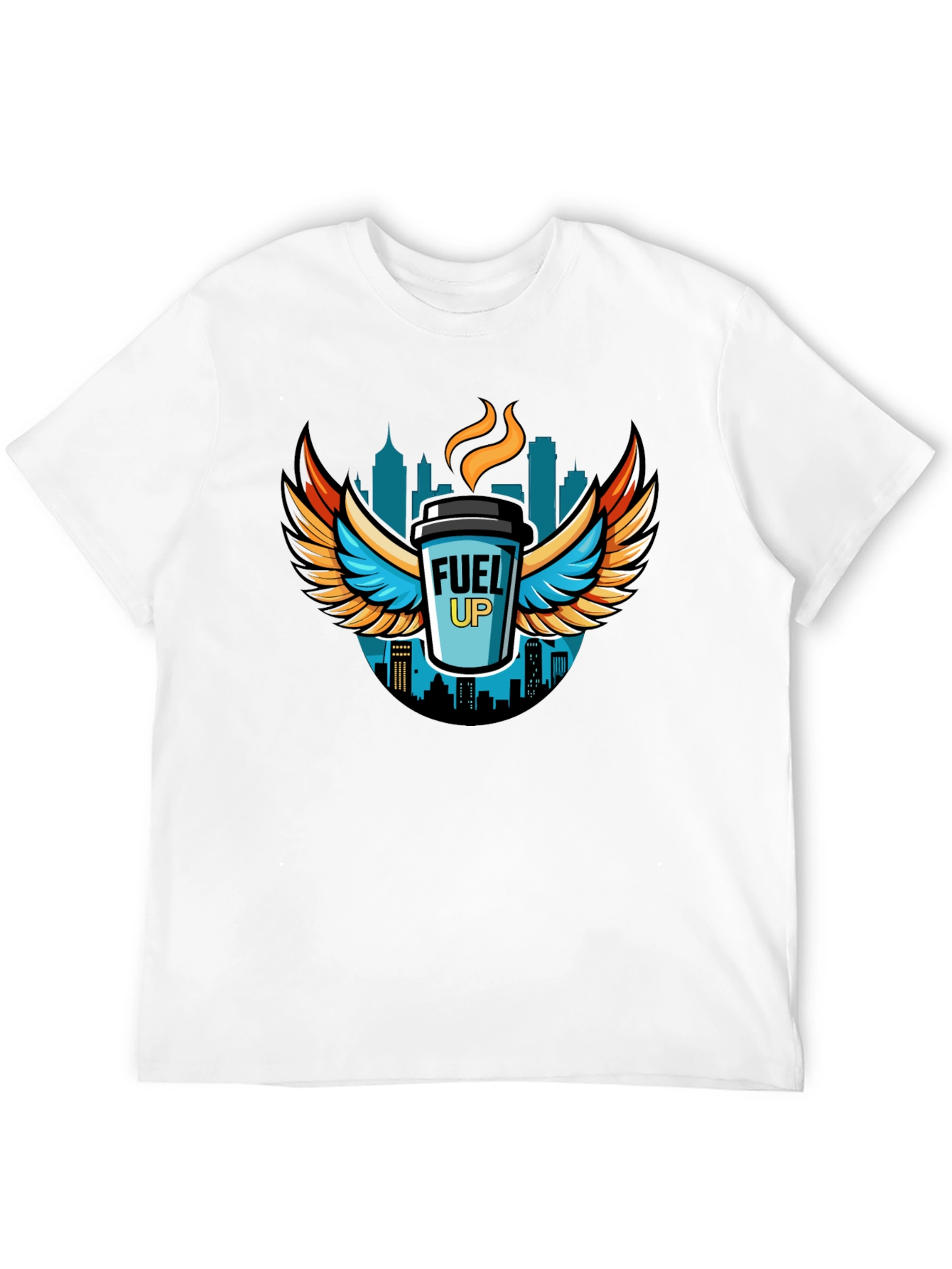 Fuel Up Graphic T-Shirt - Black