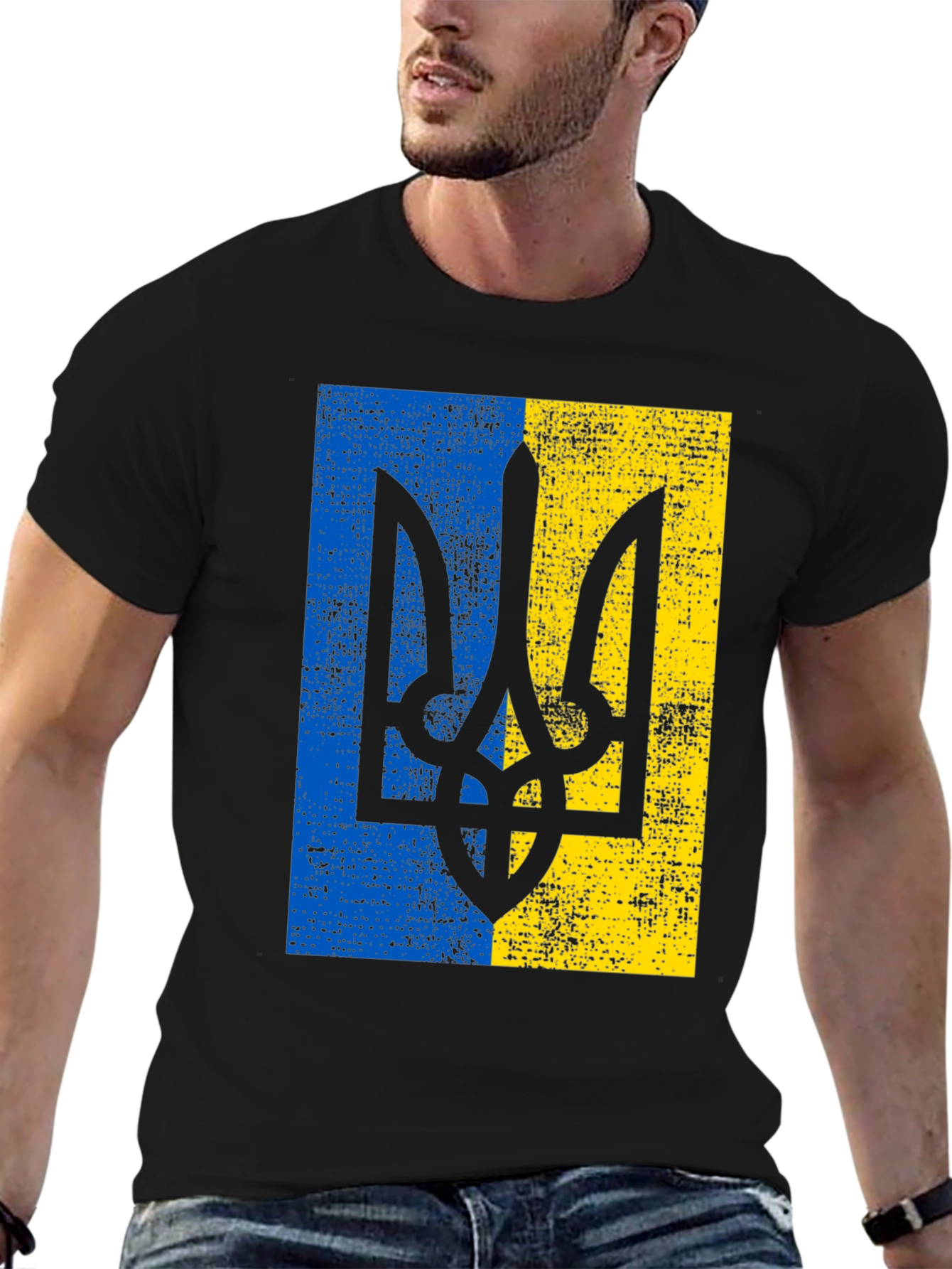 Ukraine Flag Trident T-Shirt
