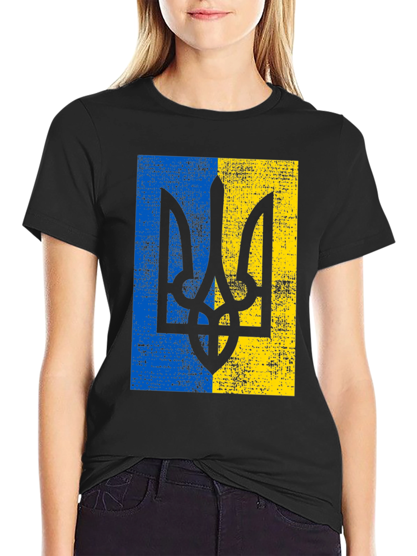 Ukraine Flag Trident T-Shirt