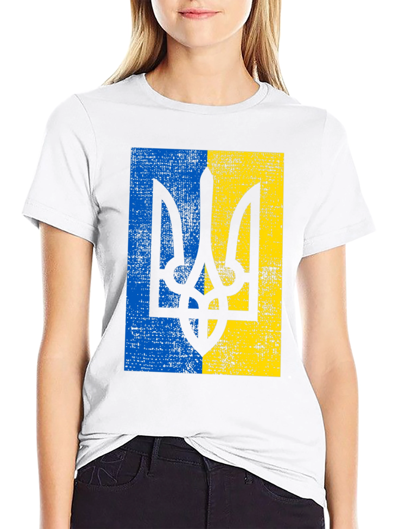 Ukraine Flag Trident T-Shirt