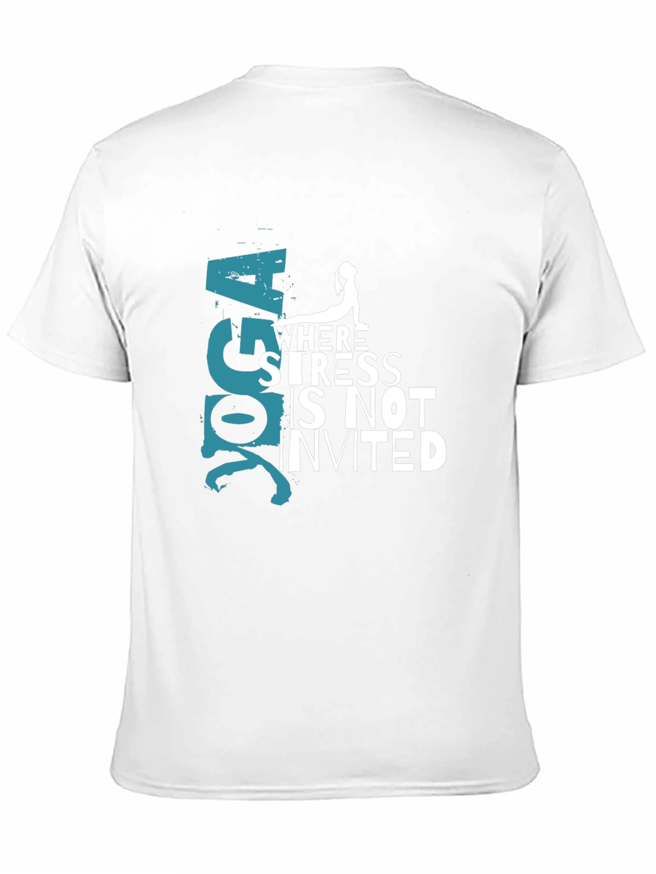 Yoga Where Stress Is Not Invited T-Shirt