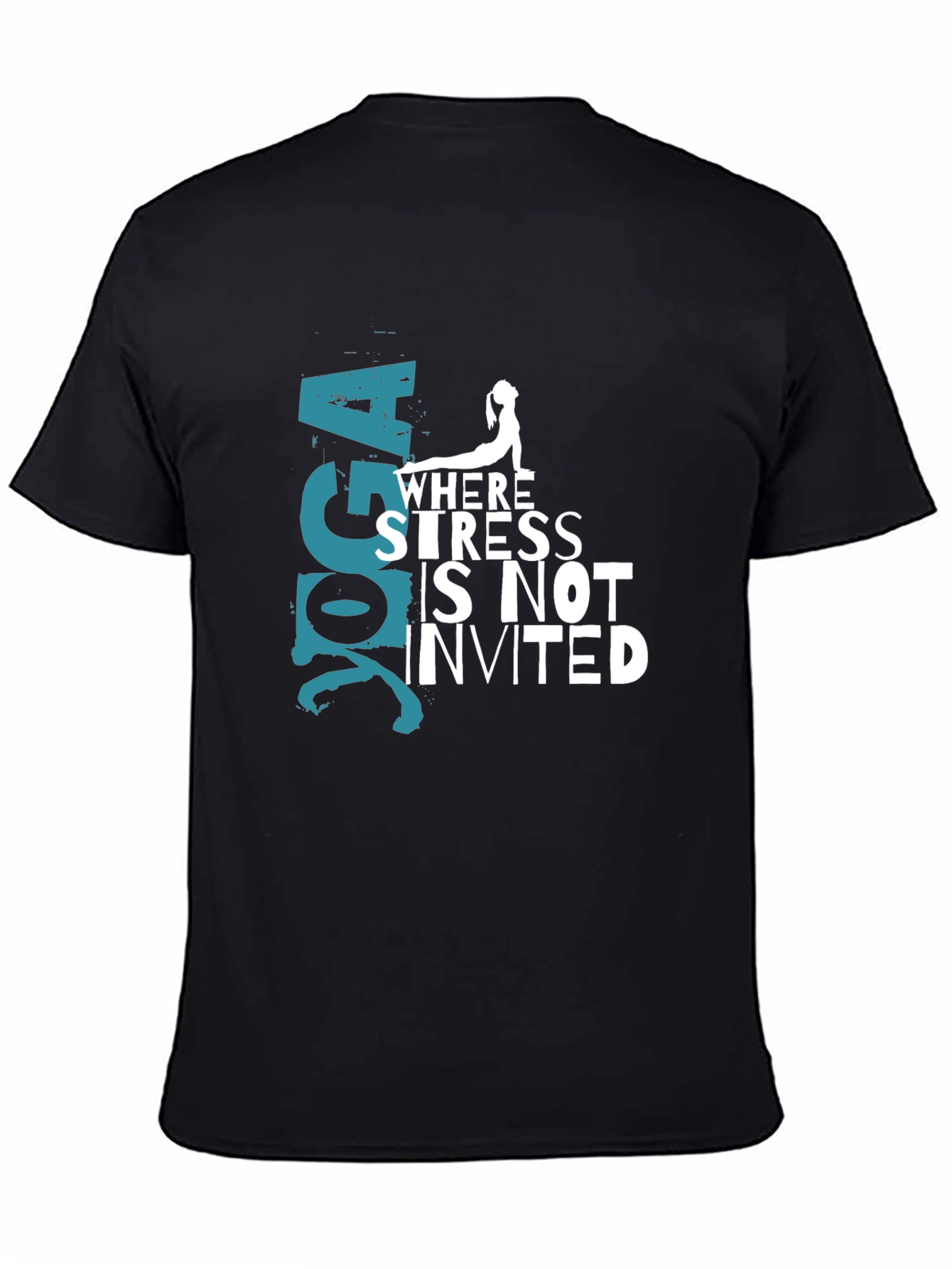 Yoga Where Stress Is Not Invited T-Shirt