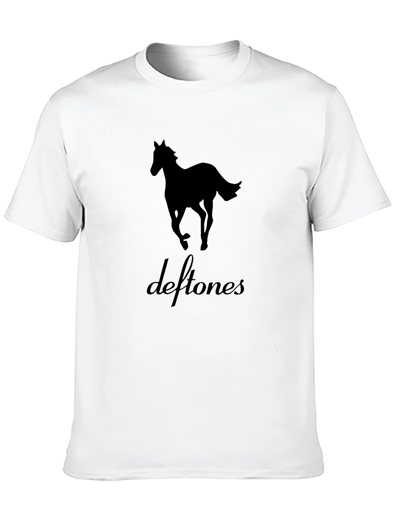 Deftones Around The Fur Album Art Black T-Shirt