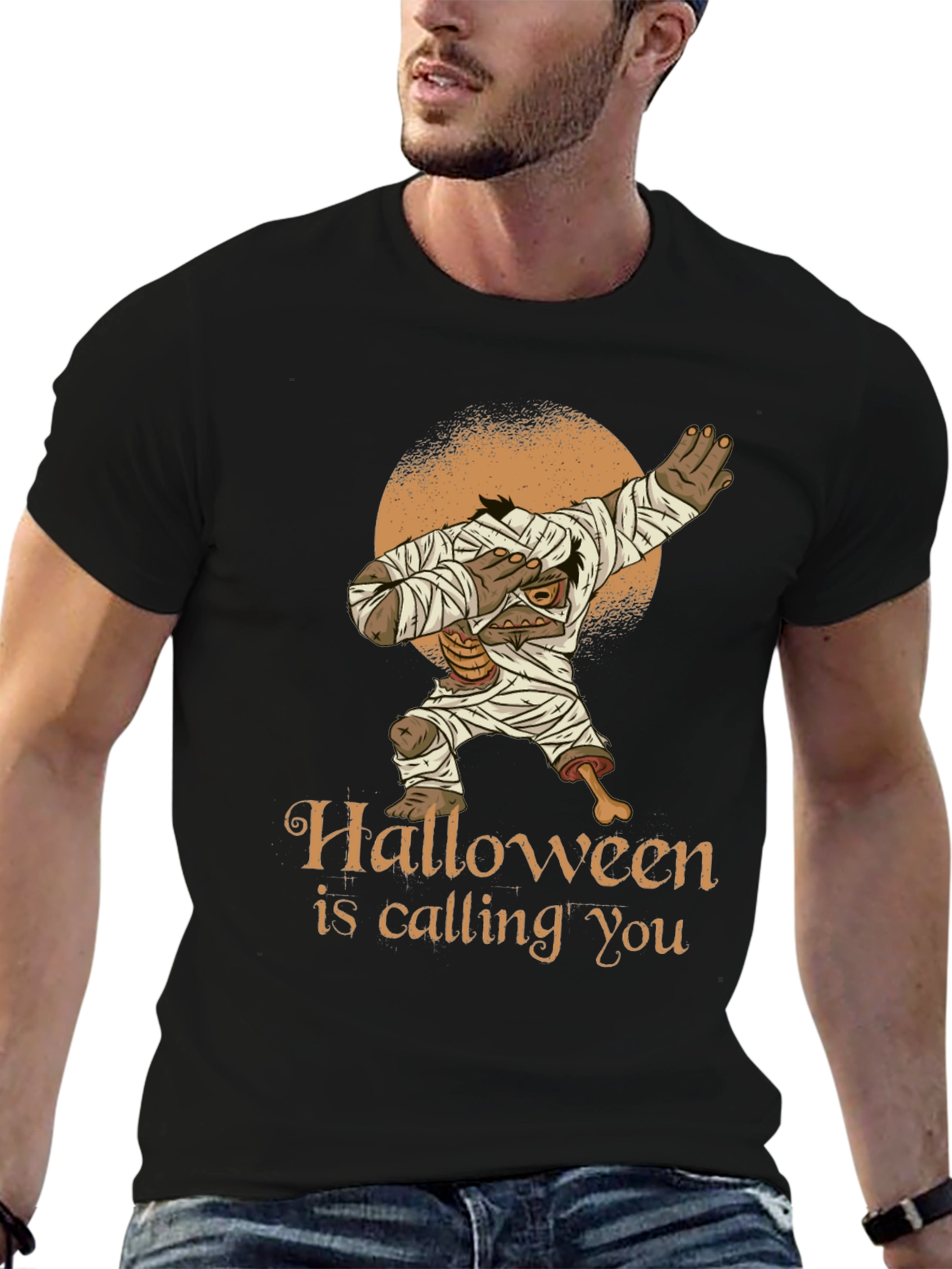 Halloween Mummy Dab T-Shirt