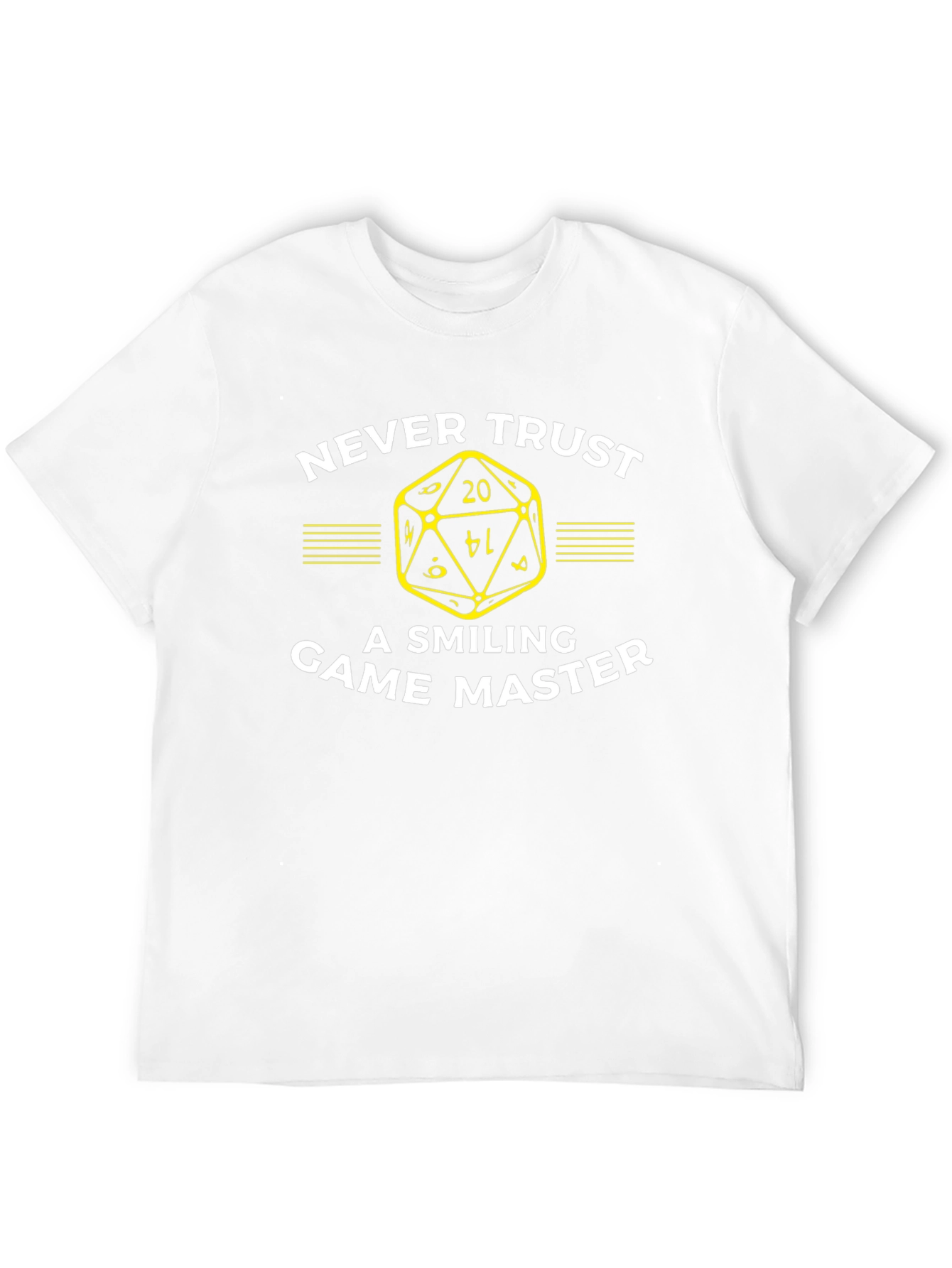 Never Trust Smiling Game Master T-Shirt