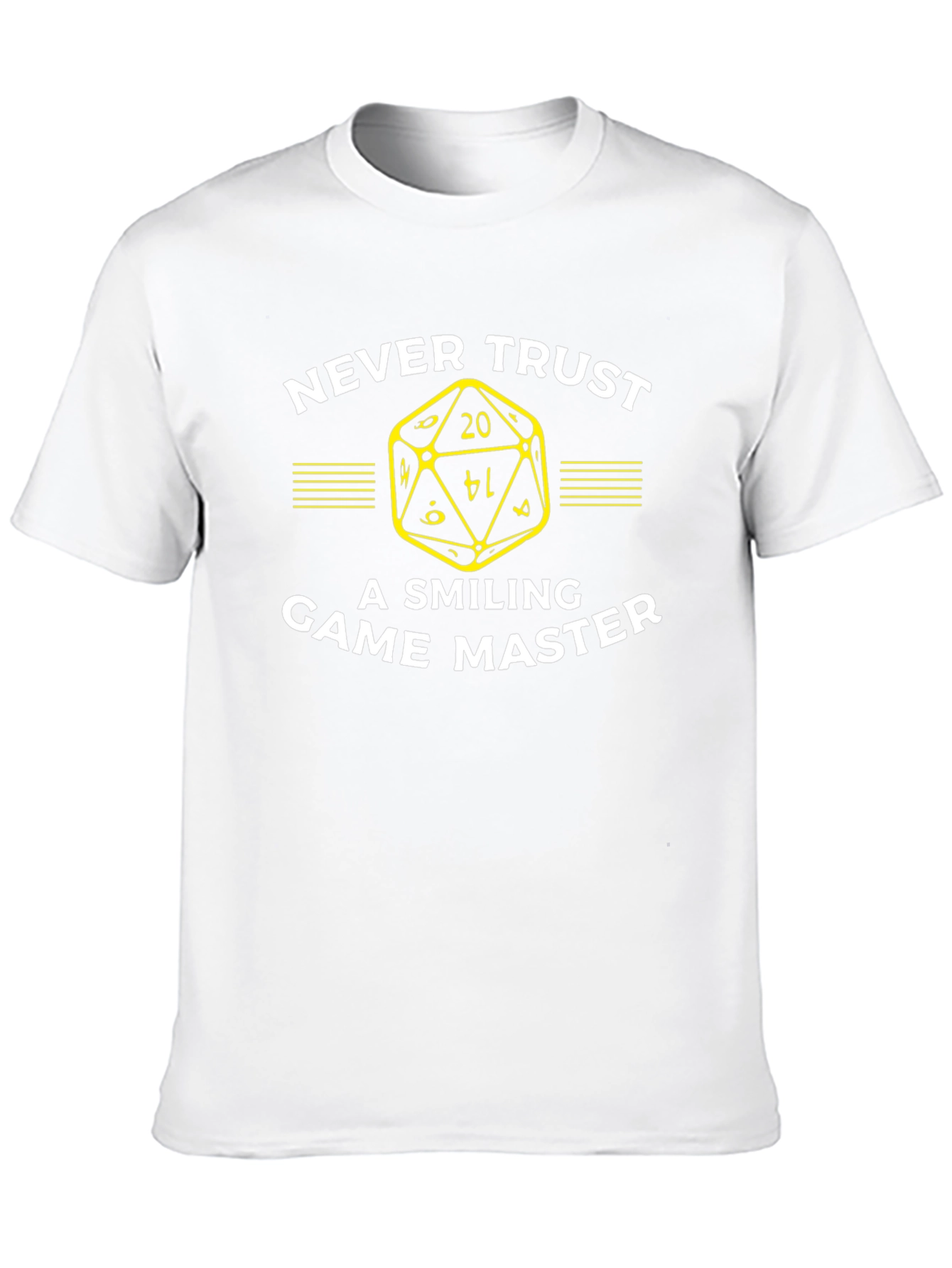 Never Trust Smiling Game Master T-Shirt