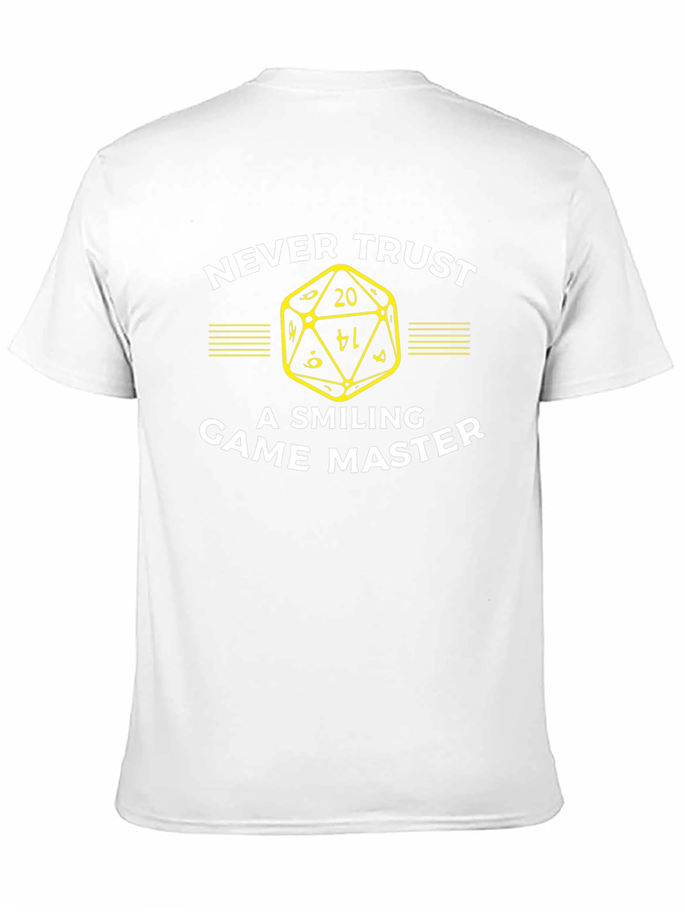 Never Trust Smiling Game Master T-Shirt