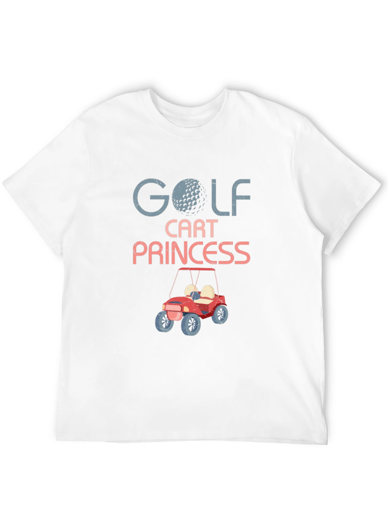 Golf Cart Princess Graphic Tee