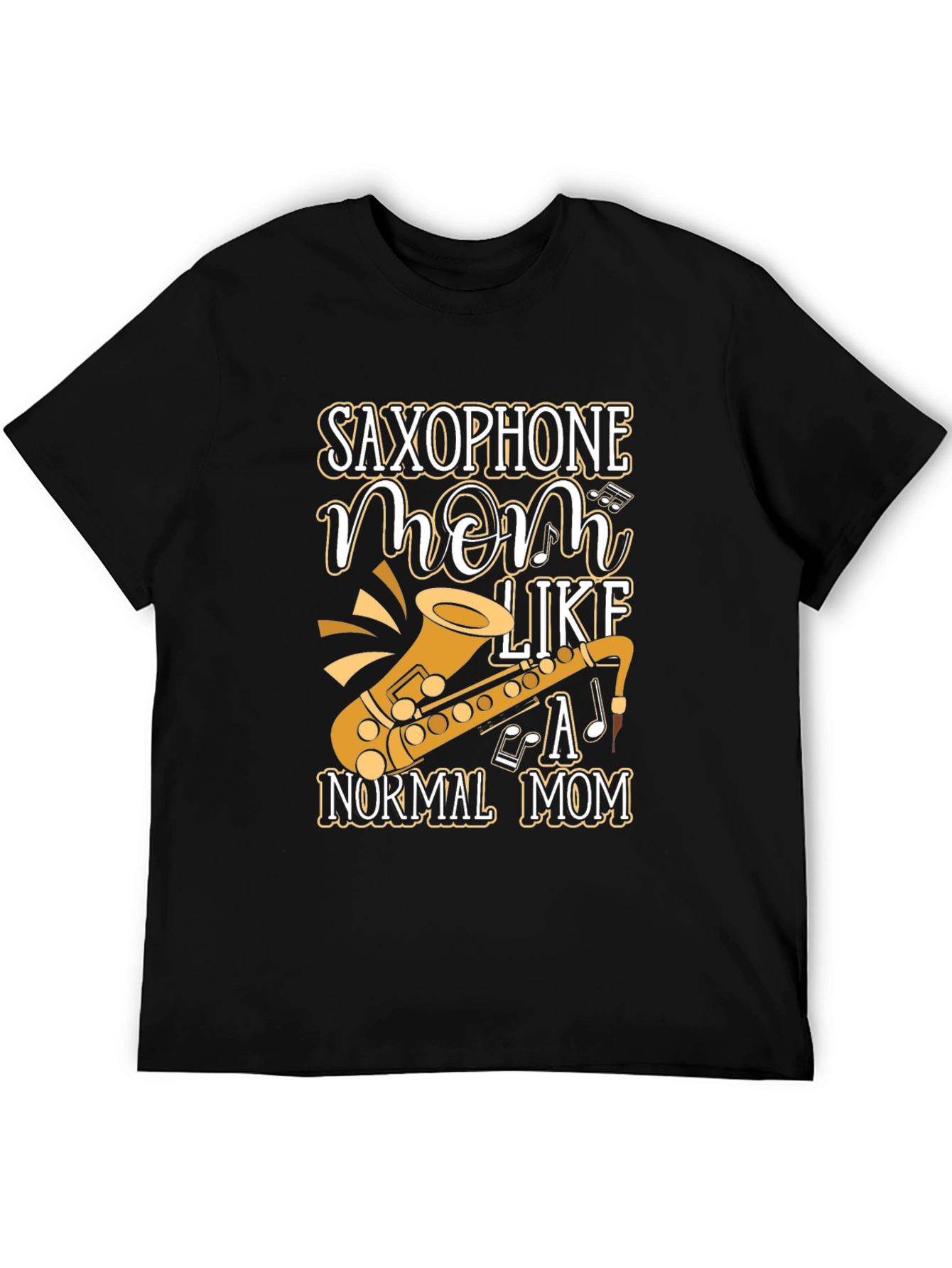 Saxophone Mom T-Shirt - Musical Instrument Design