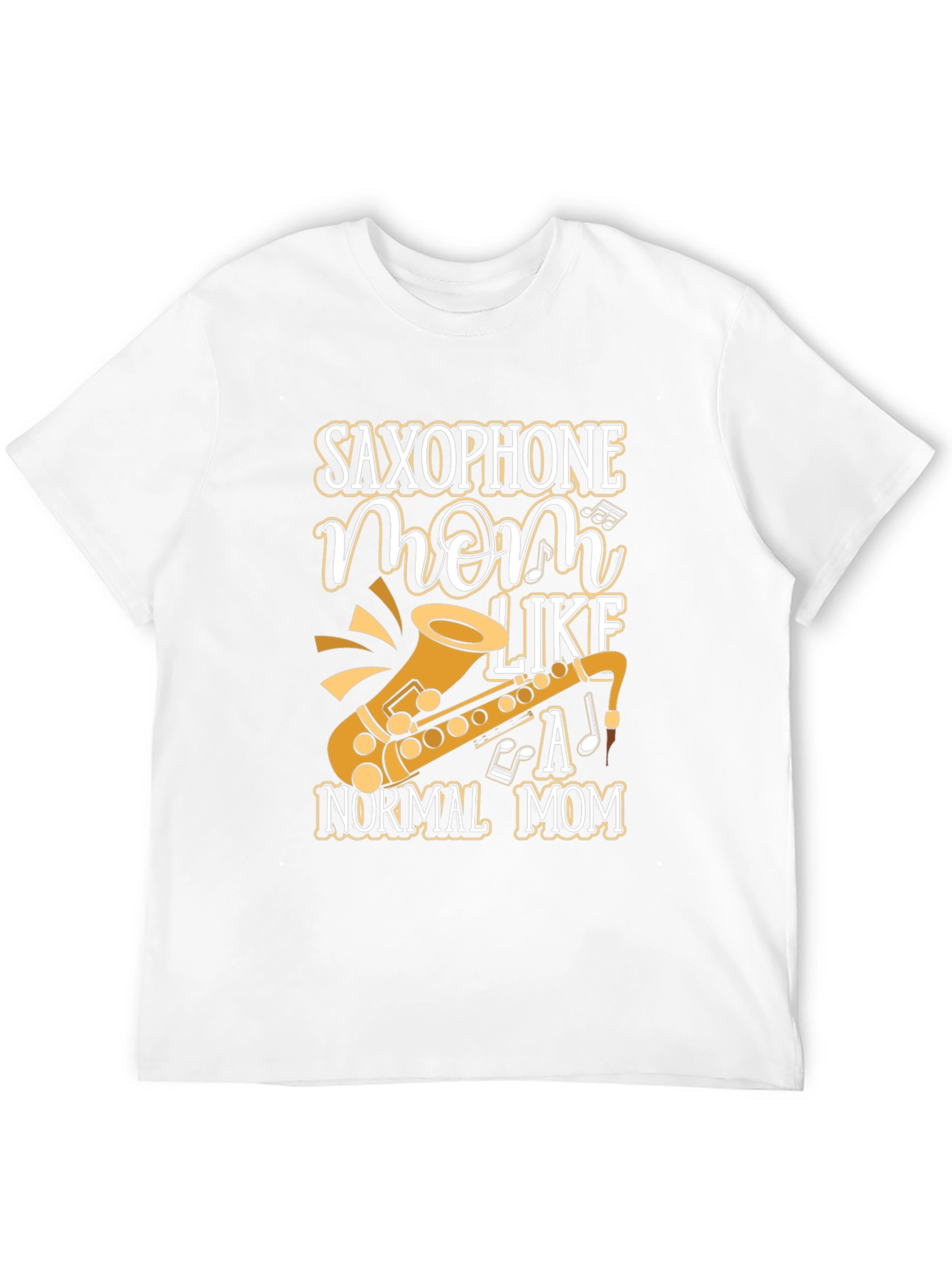 Saxophone Mom T-Shirt - Musical Instrument Design