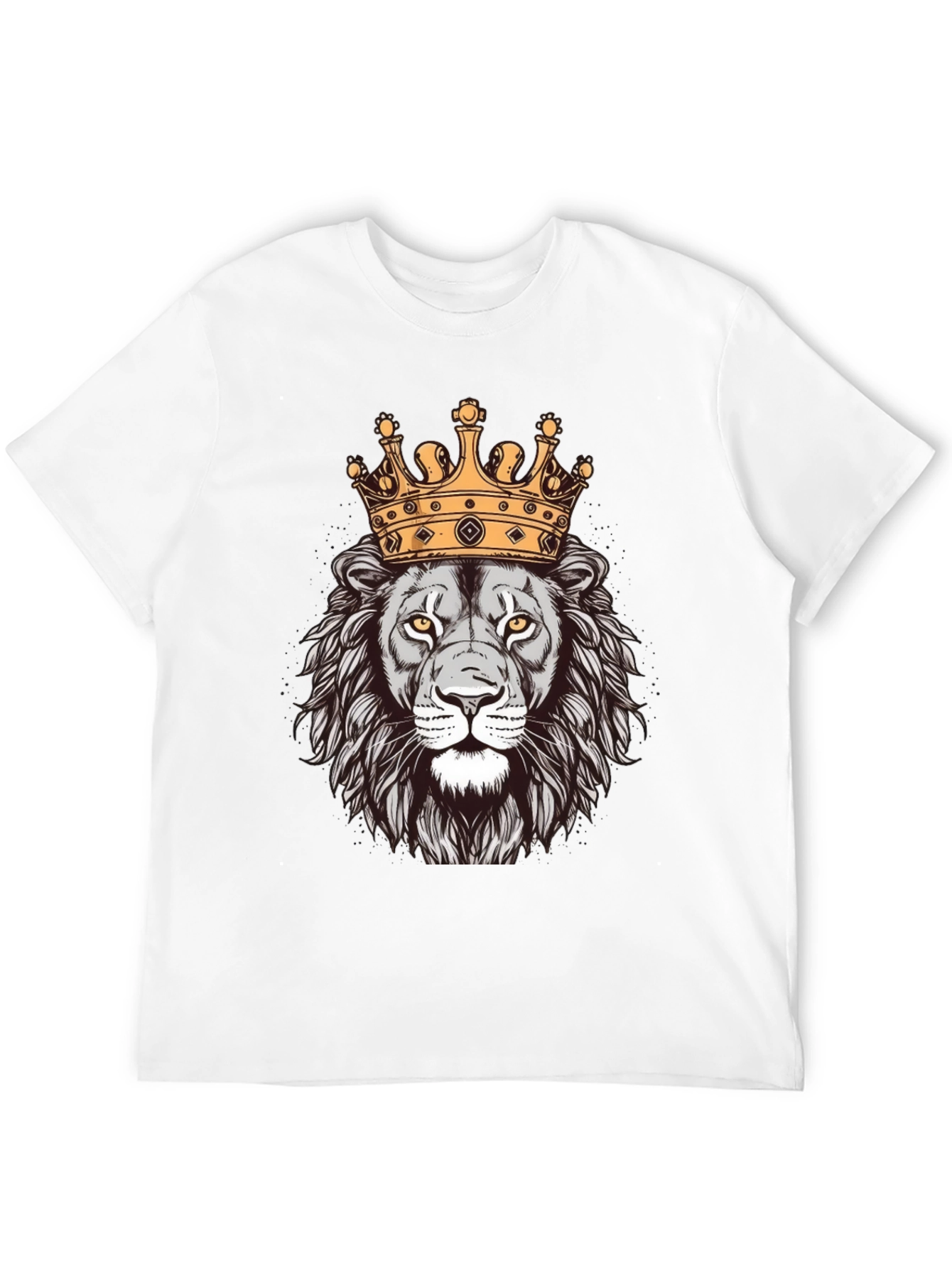 Lion King Graphic Tee - Black Cotton T-Shirt