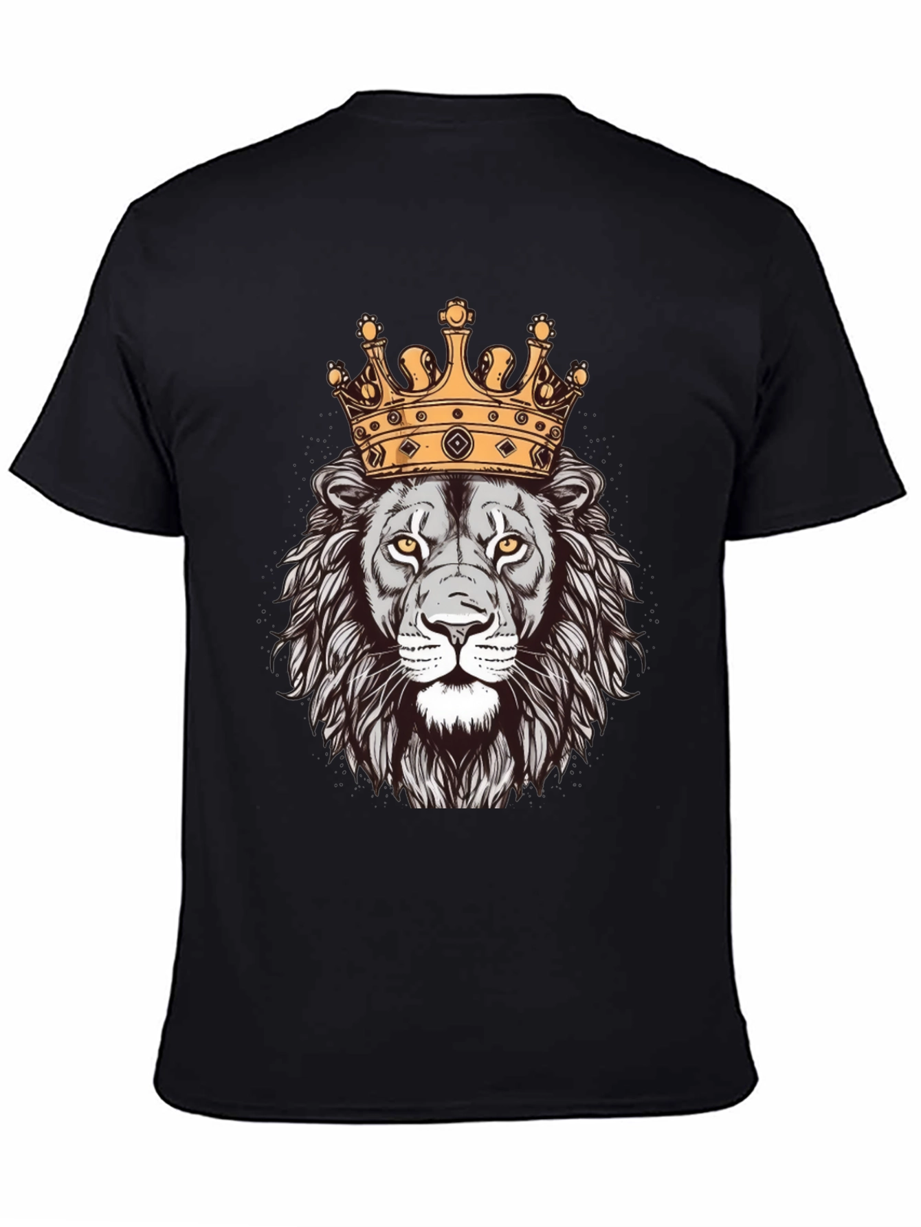 Lion King Graphic Tee - Black Cotton T-Shirt