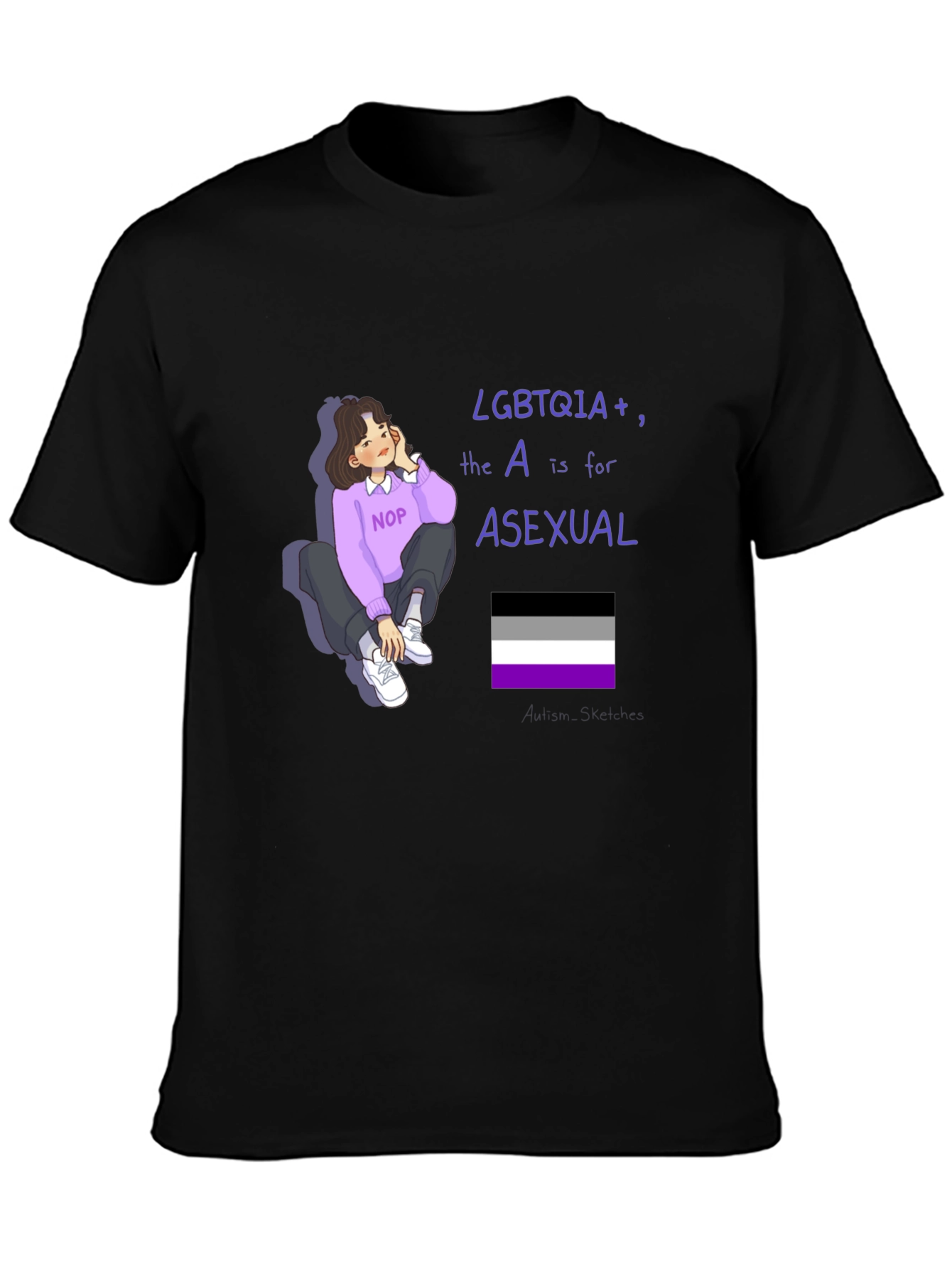 Asexual Pride LGBTQIA+ T-Shirt