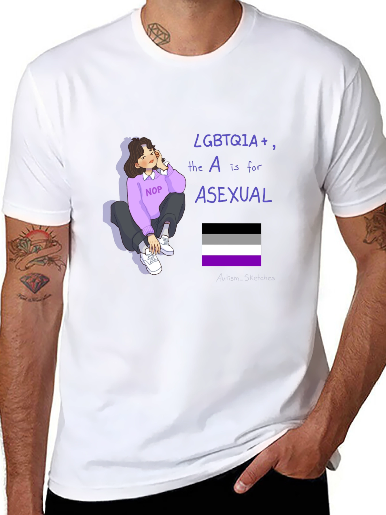 Asexual Pride LGBTQIA+ T-Shirt
