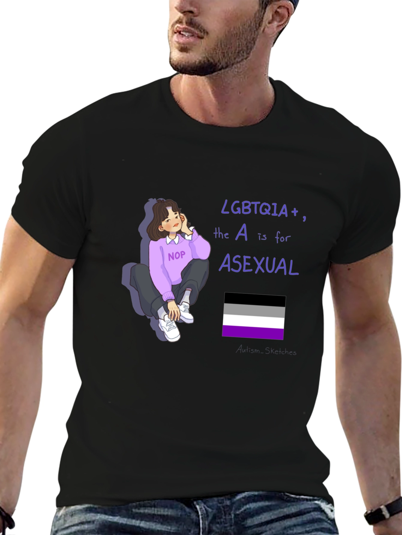 Asexual Pride LGBTQIA+ T-Shirt