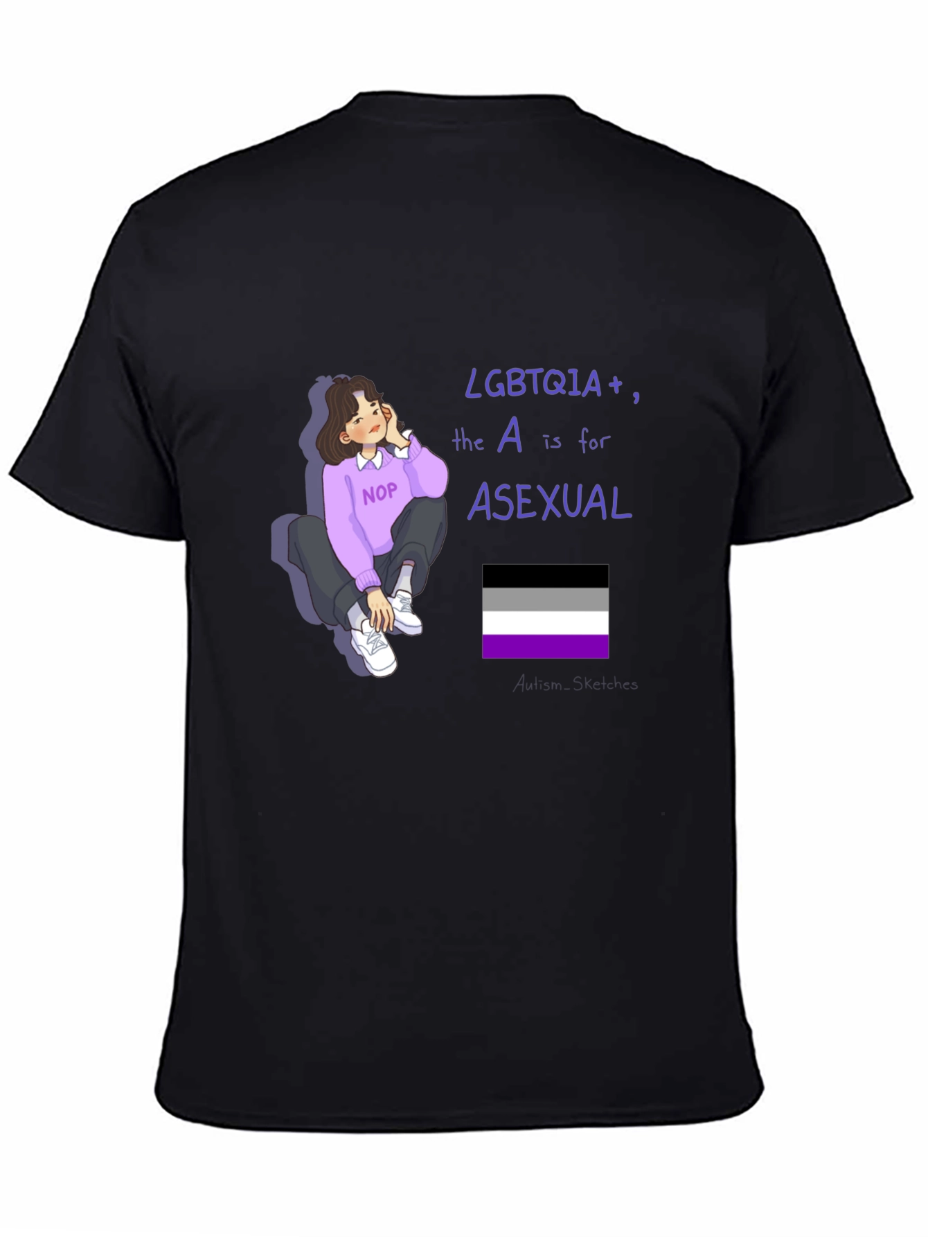 Asexual Pride LGBTQIA+ T-Shirt
