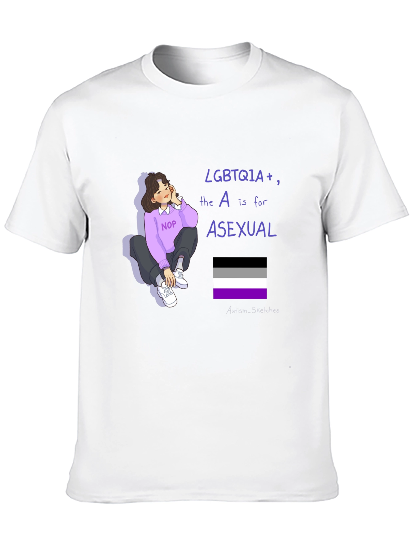 Asexual Pride LGBTQIA+ T-Shirt