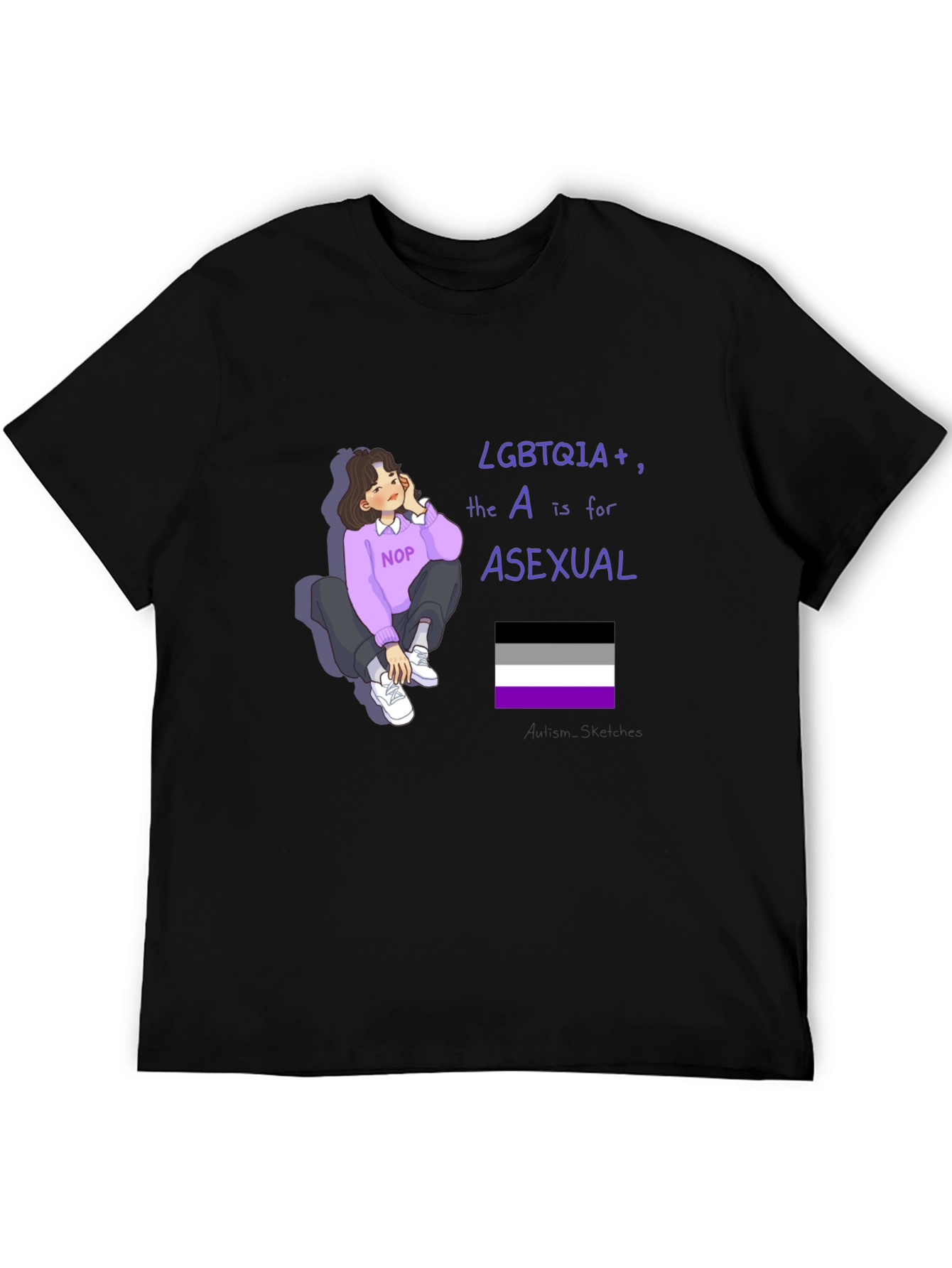 Asexual Pride LGBTQIA+ T-Shirt