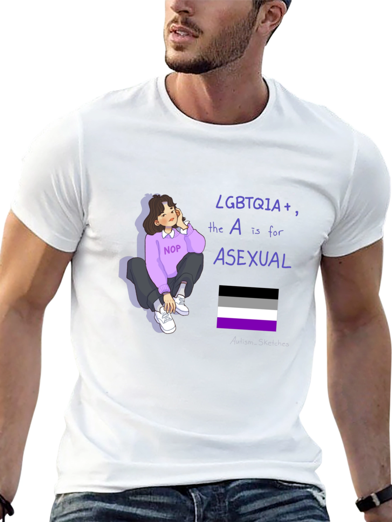 Asexual Pride LGBTQIA+ T-Shirt
