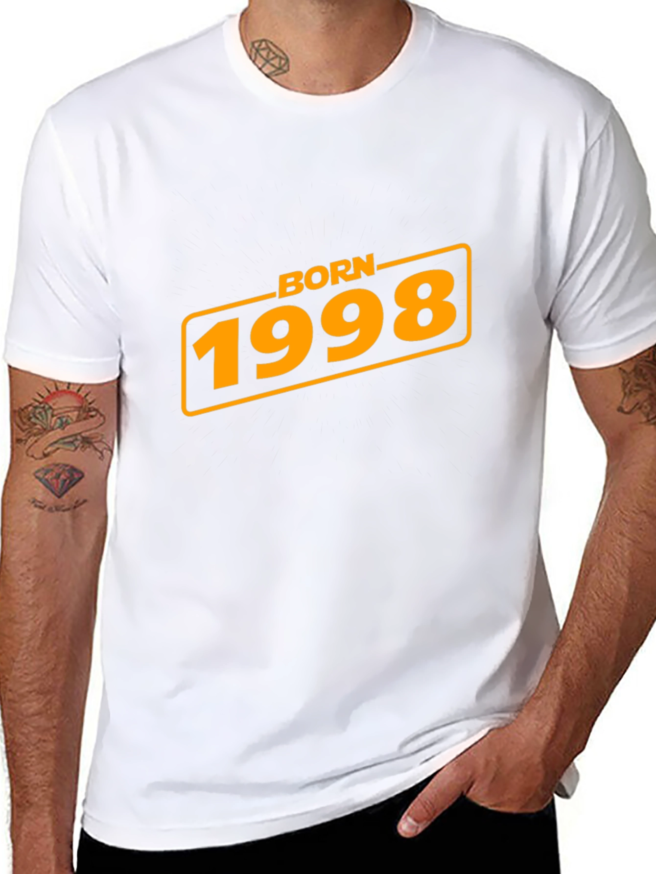 Born in 1998 Black T-Shirt