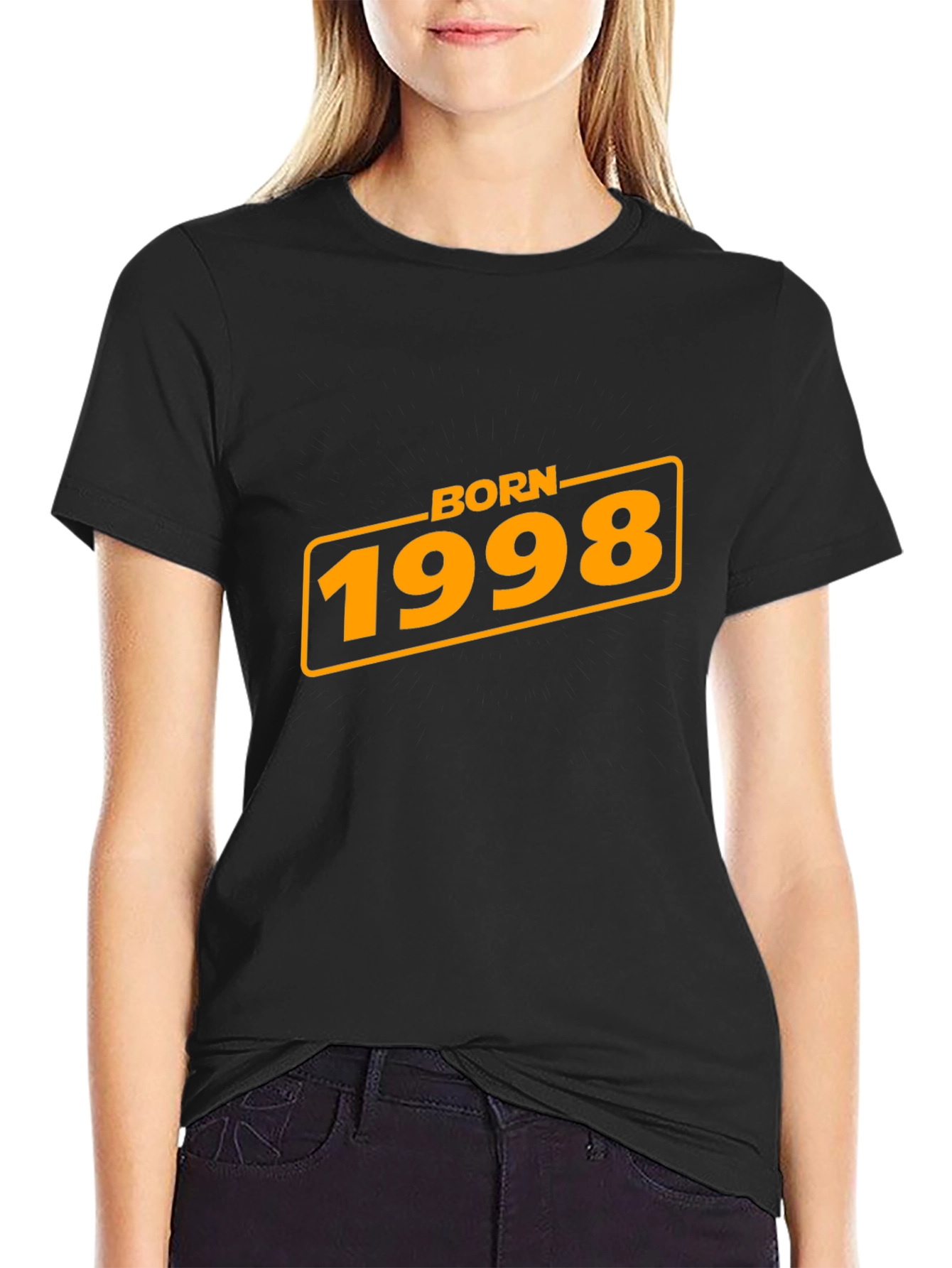 Born in 1998 Black T-Shirt
