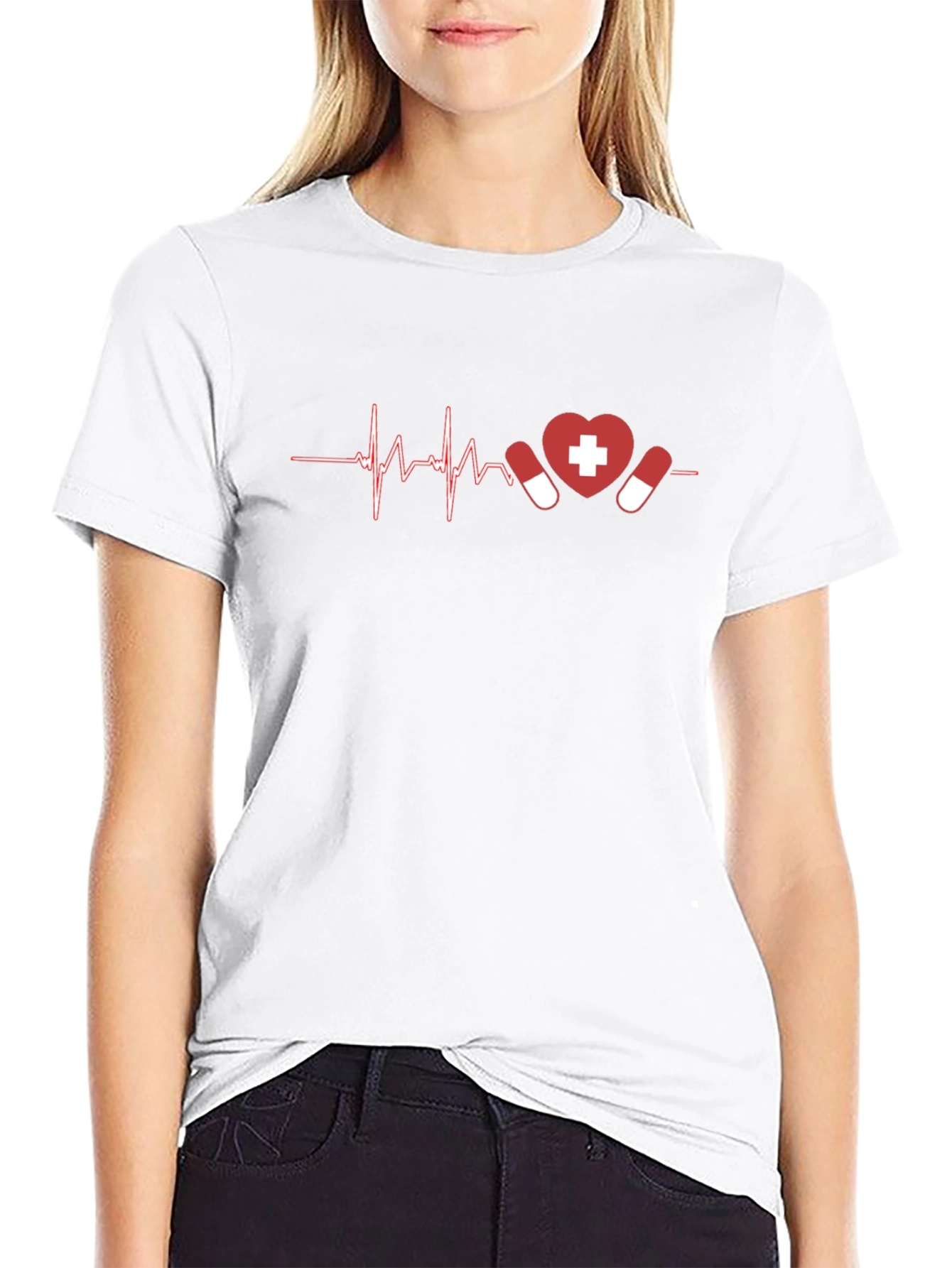Medical Heartbeat T-Shirt - Healthcare Apparel