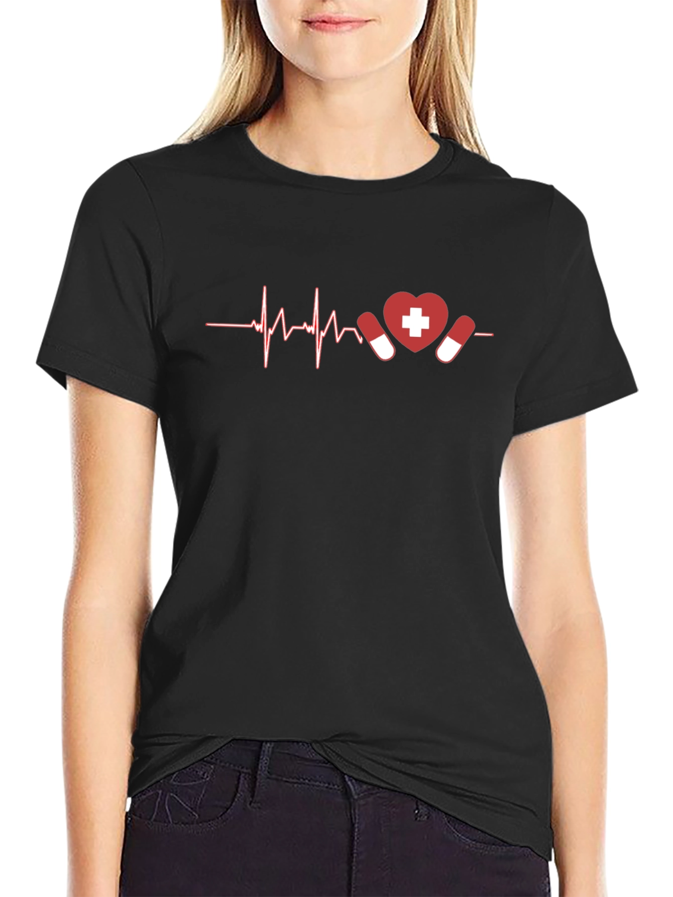 Medical Heartbeat T-Shirt - Healthcare Apparel