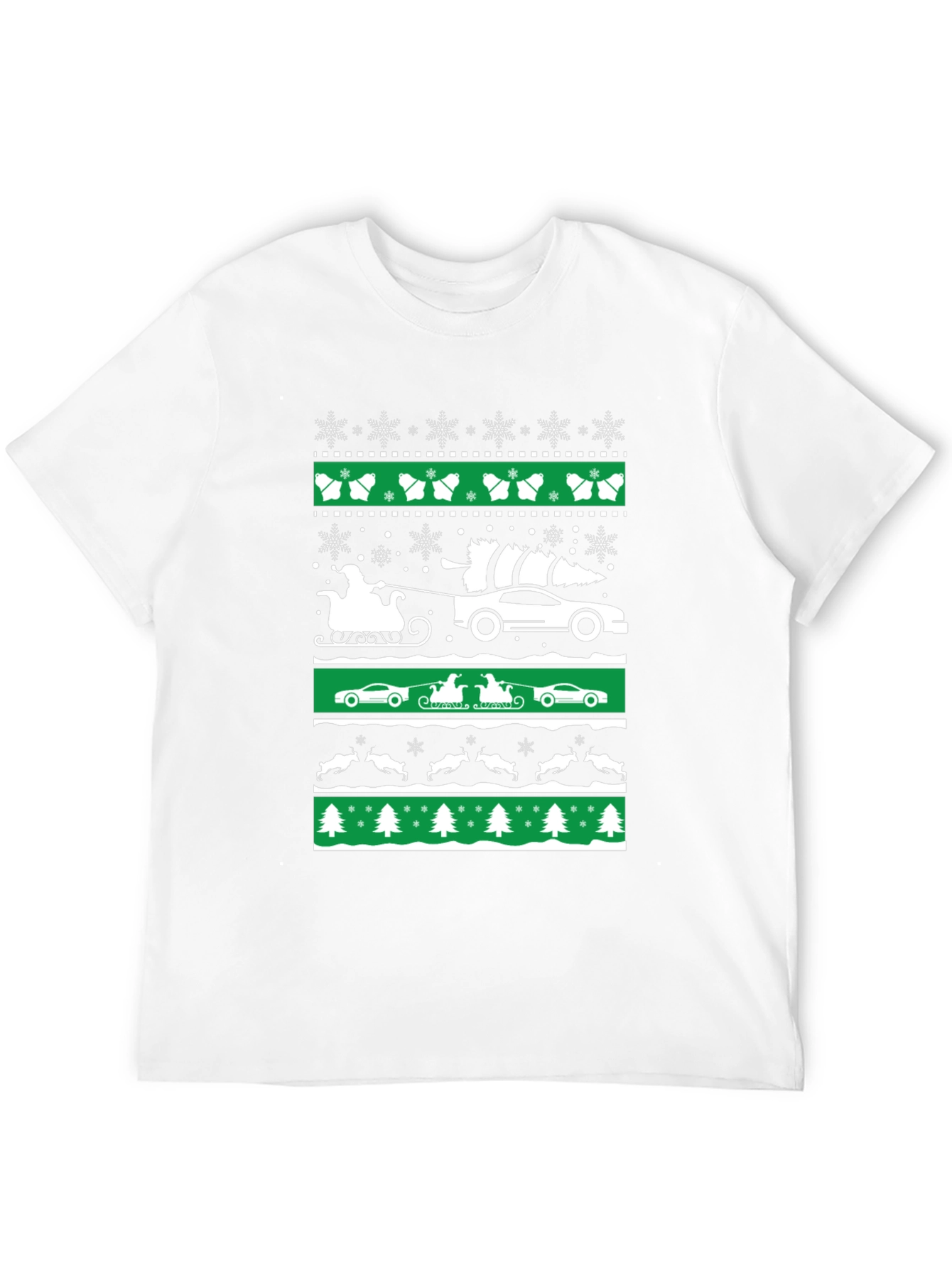 Festive Car Christmas T-Shirt