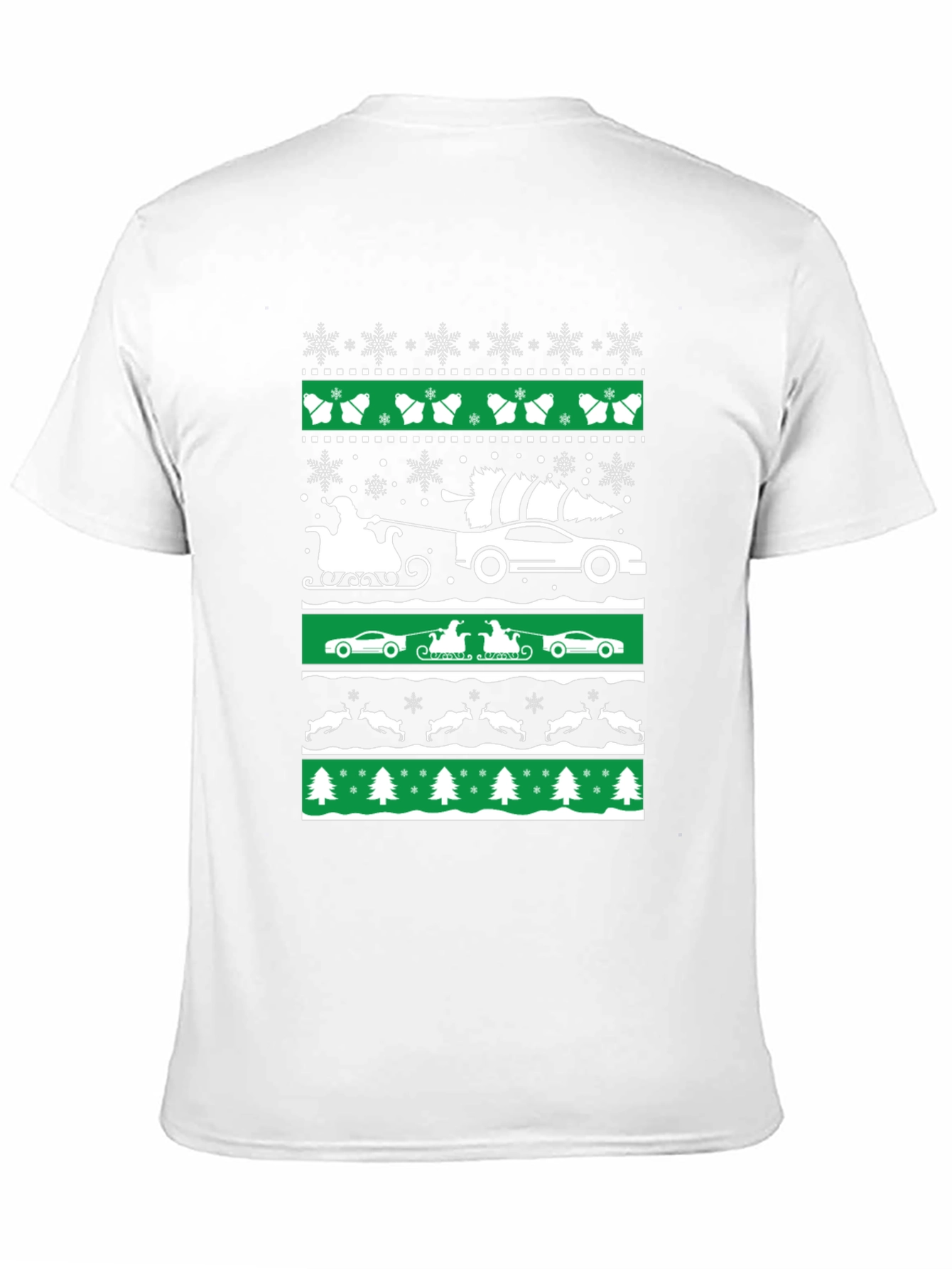 Festive Car Christmas T-Shirt