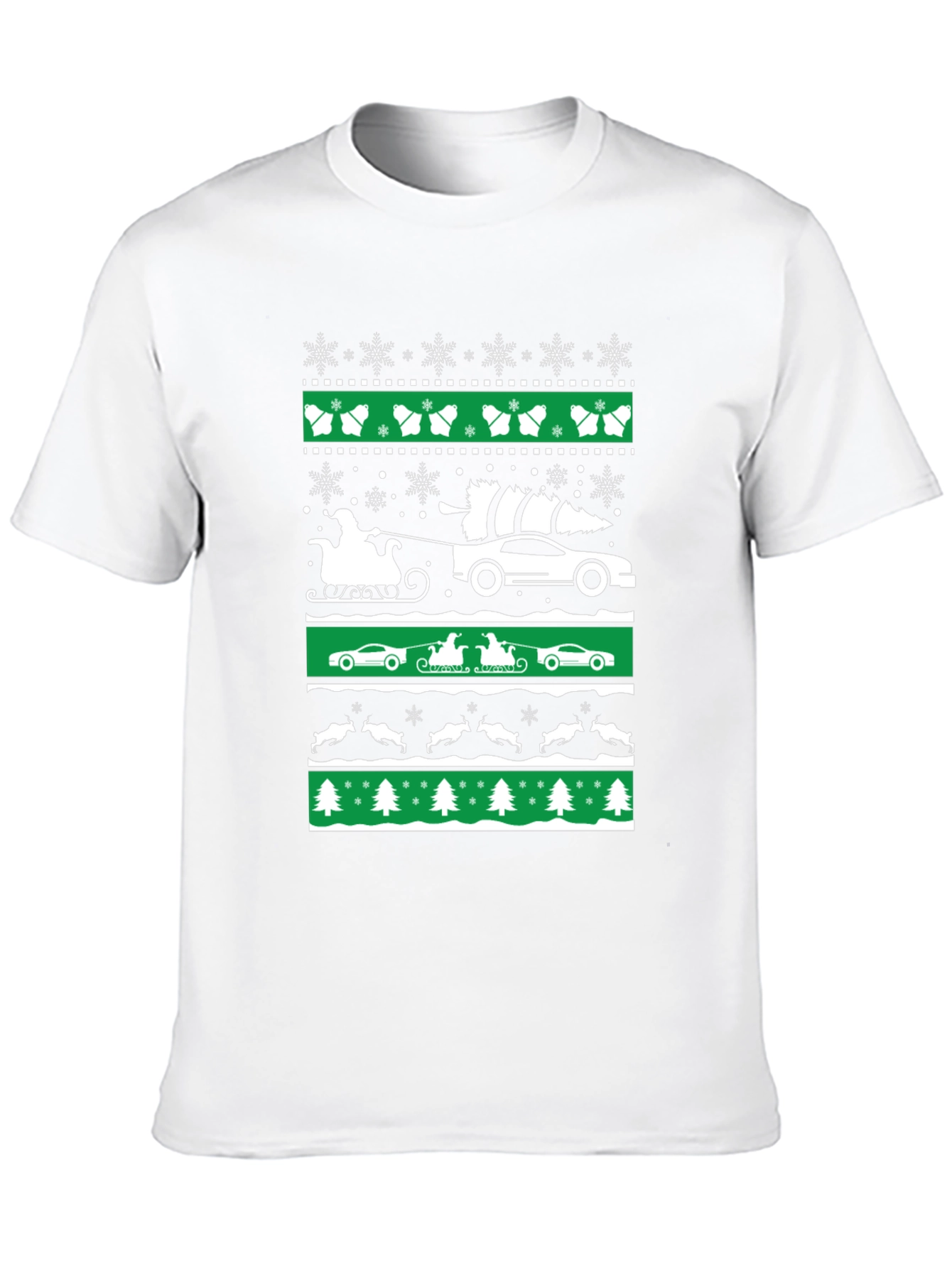 Festive Car Christmas T-Shirt
