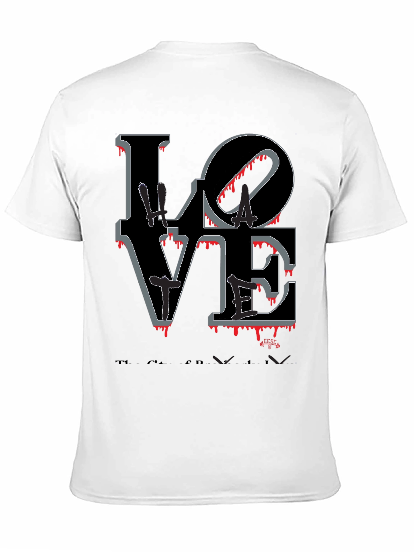Bloody Love Graphic T-Shirt - Mens Crew Neck Tee