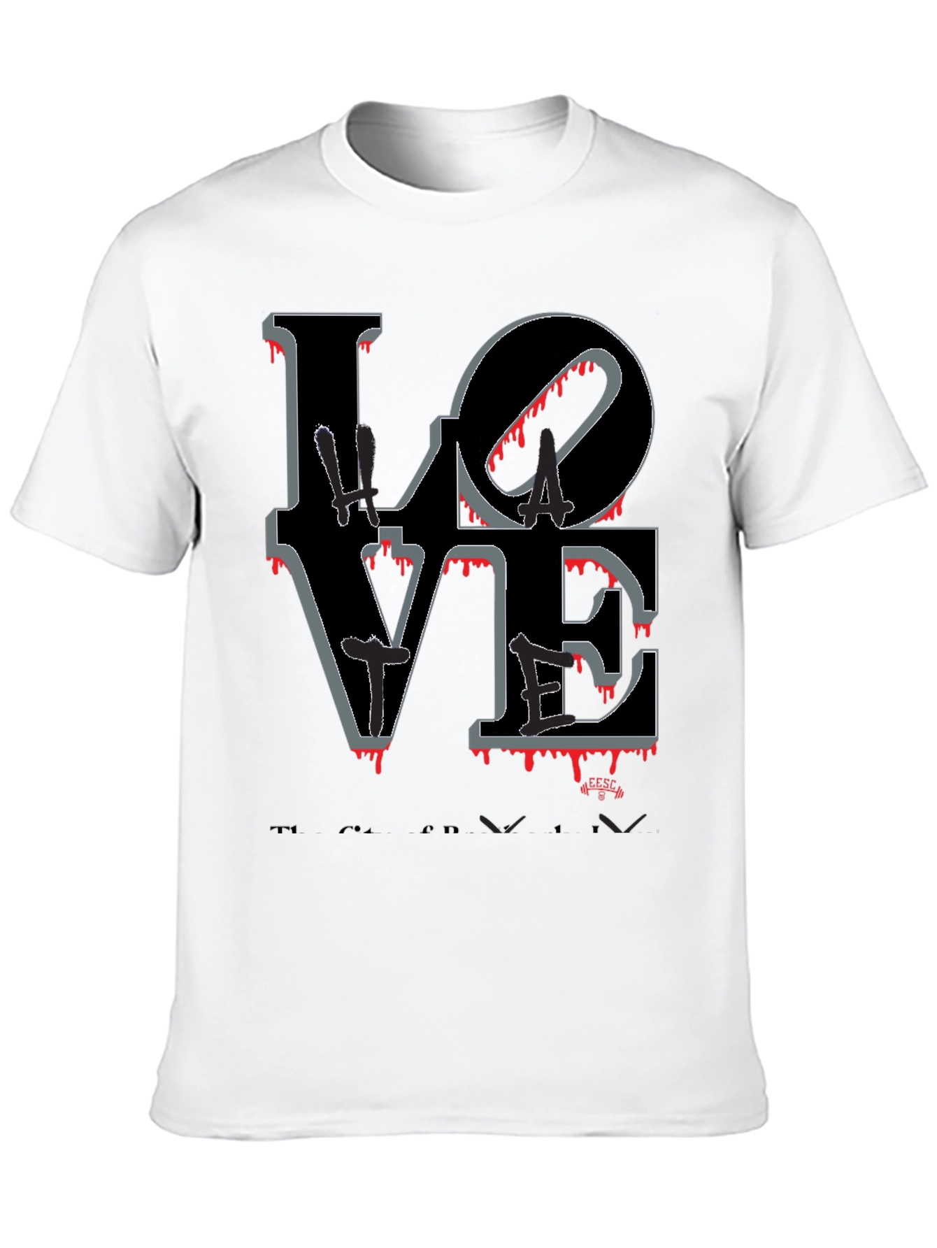 Bloody Love Graphic T-Shirt - Mens Crew Neck Tee