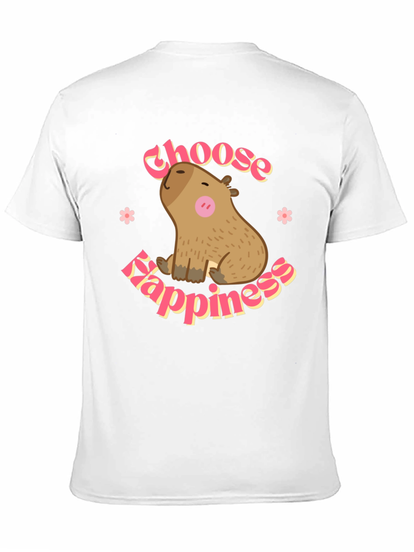 Choose Happiness Capybara T-Shirt