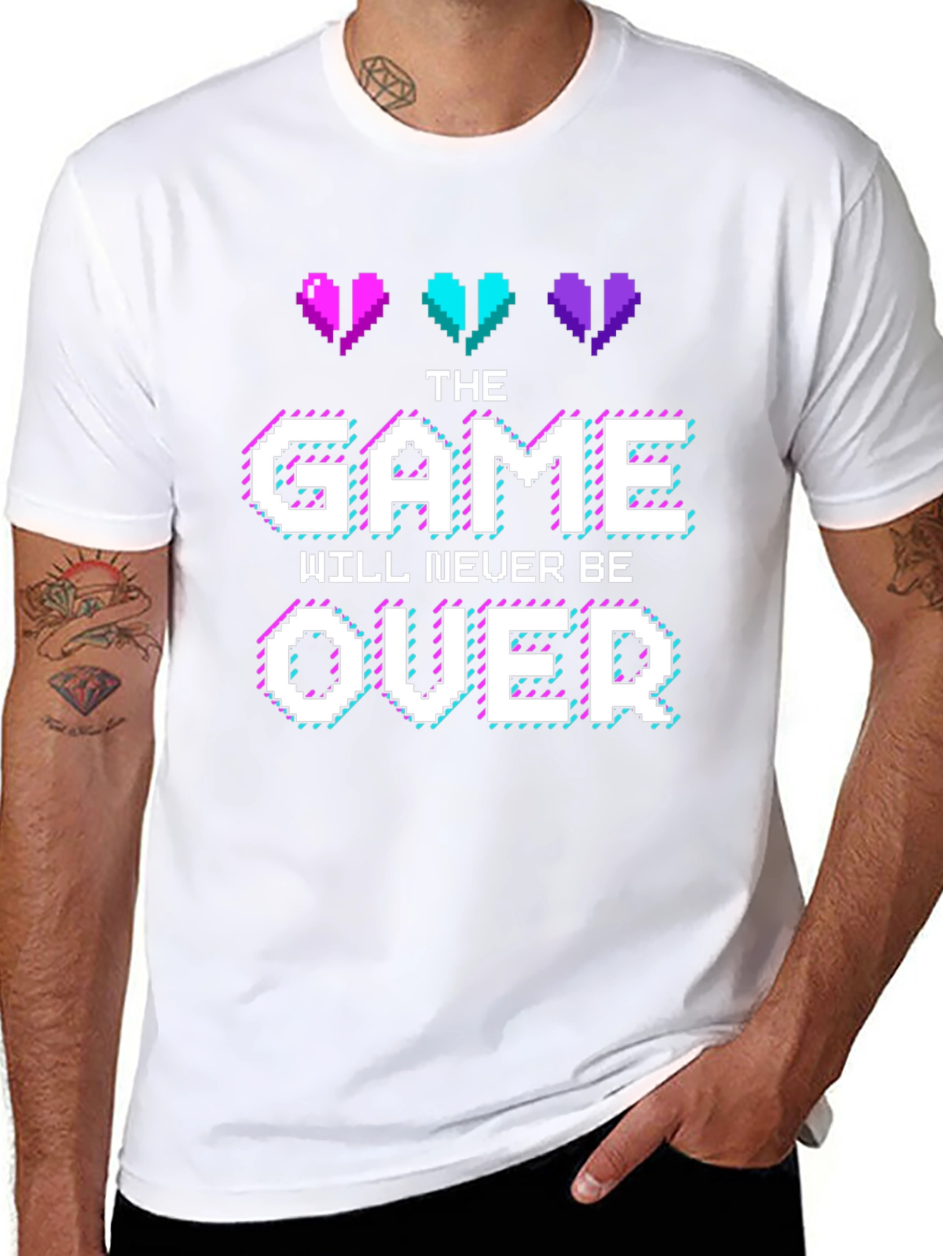 Gamer T-Shirt: The Game Will Never Be Over