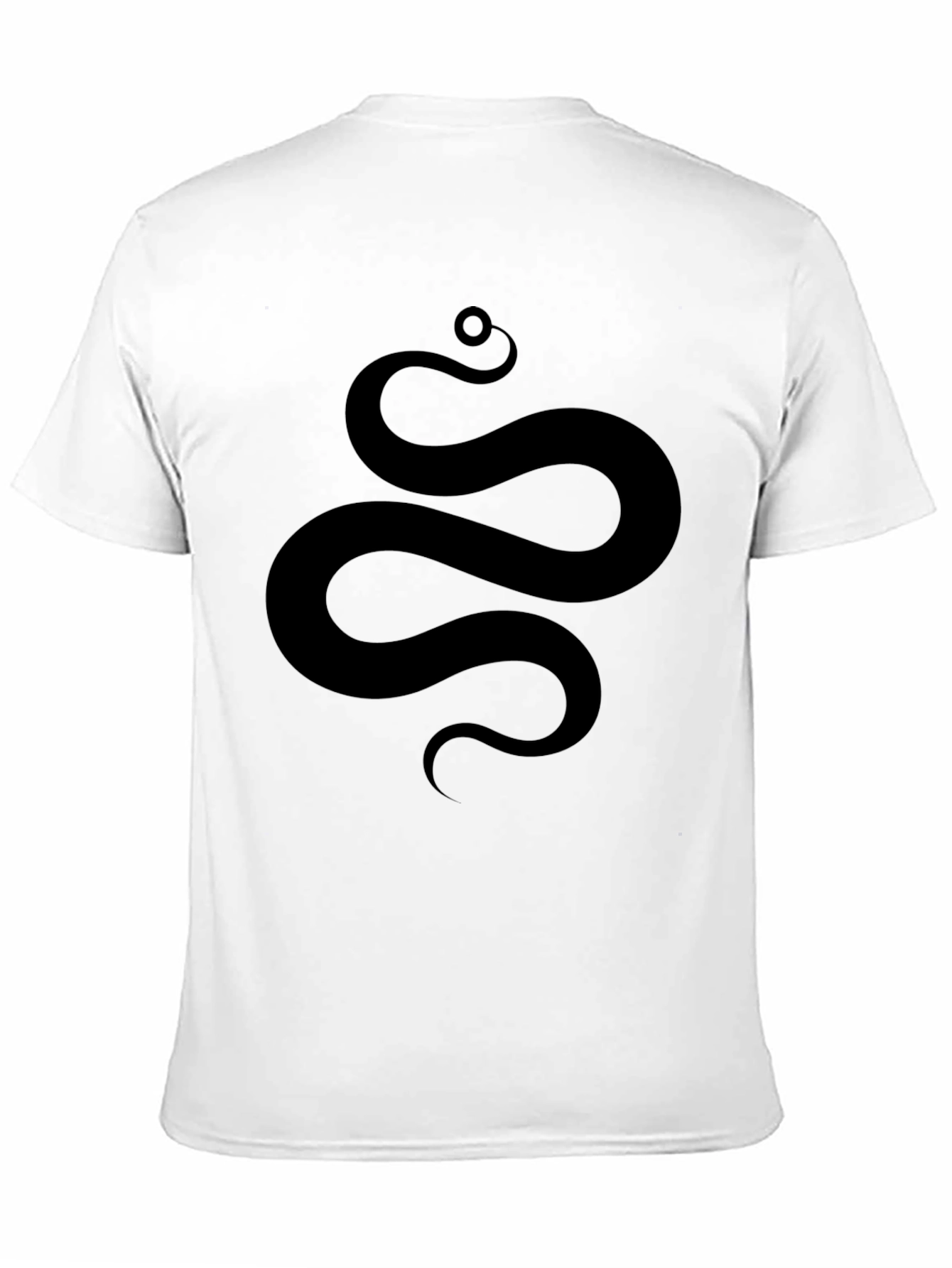 Serpentine Graphic Tee - Sleek Snake Design Soft Cotton