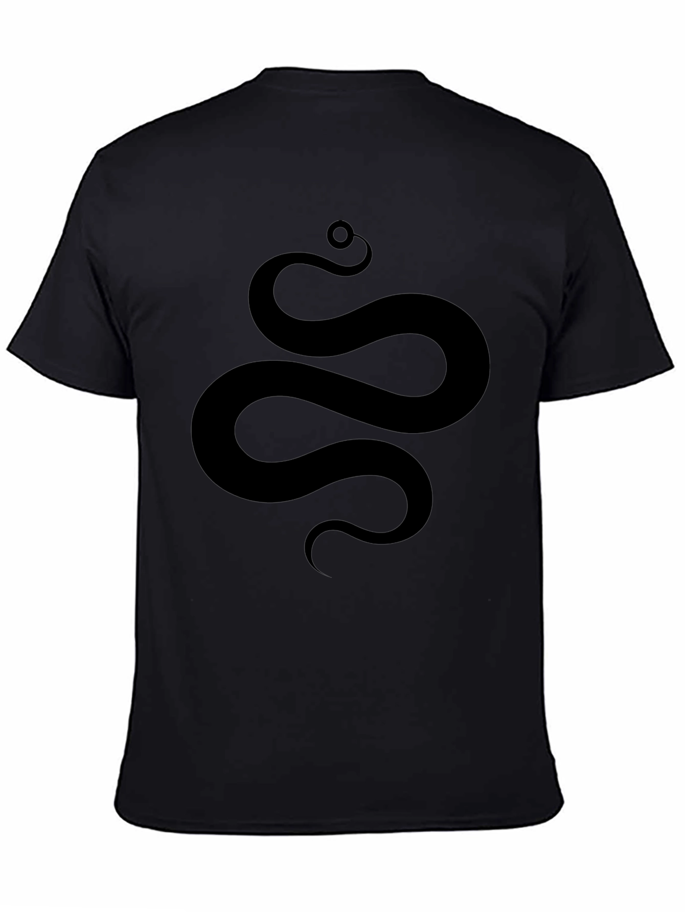Serpentine Graphic Tee - Sleek Snake Design Soft Cotton