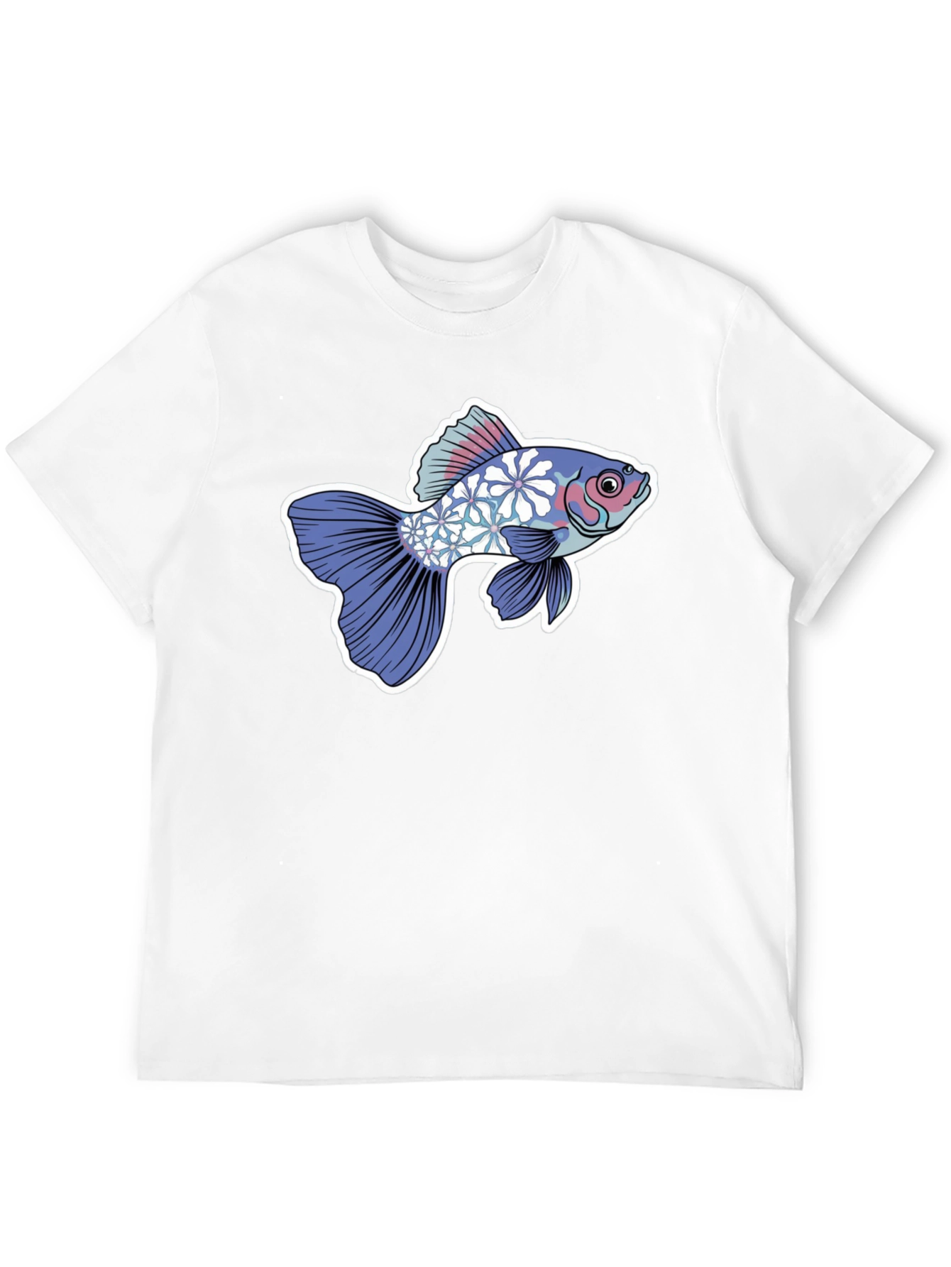 Floral Koi Graphic Tee