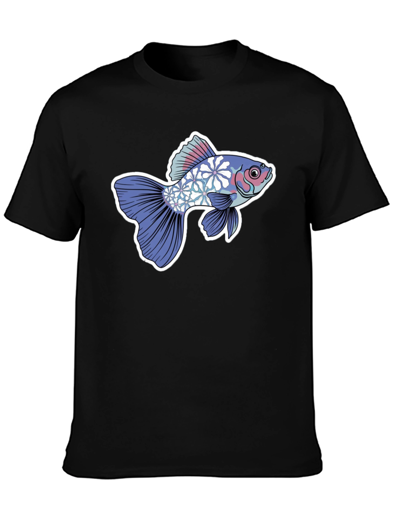 Floral Koi Graphic Tee