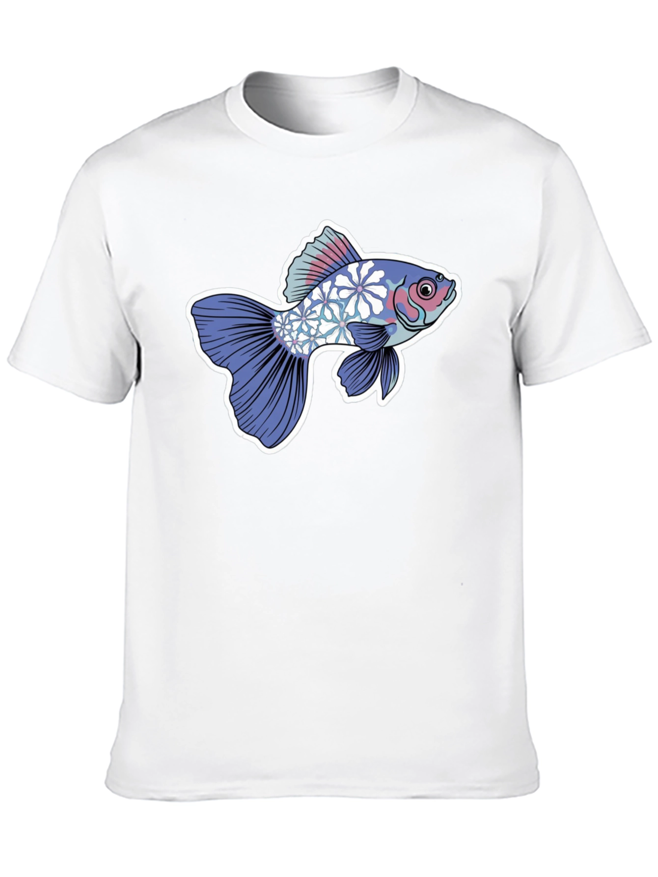 Floral Koi Graphic Tee