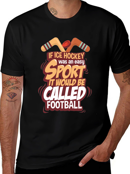 Ice Hockey Easy Sport T-Shirt
