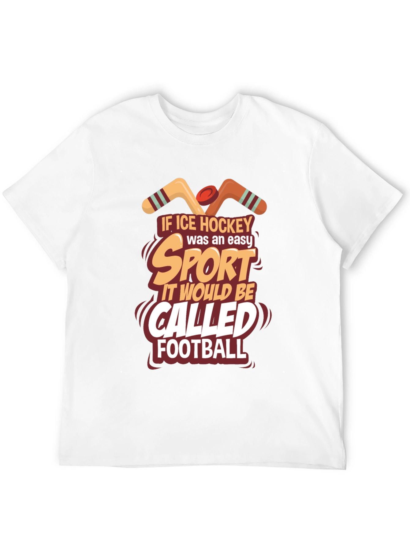 Ice Hockey Easy Sport T-Shirt