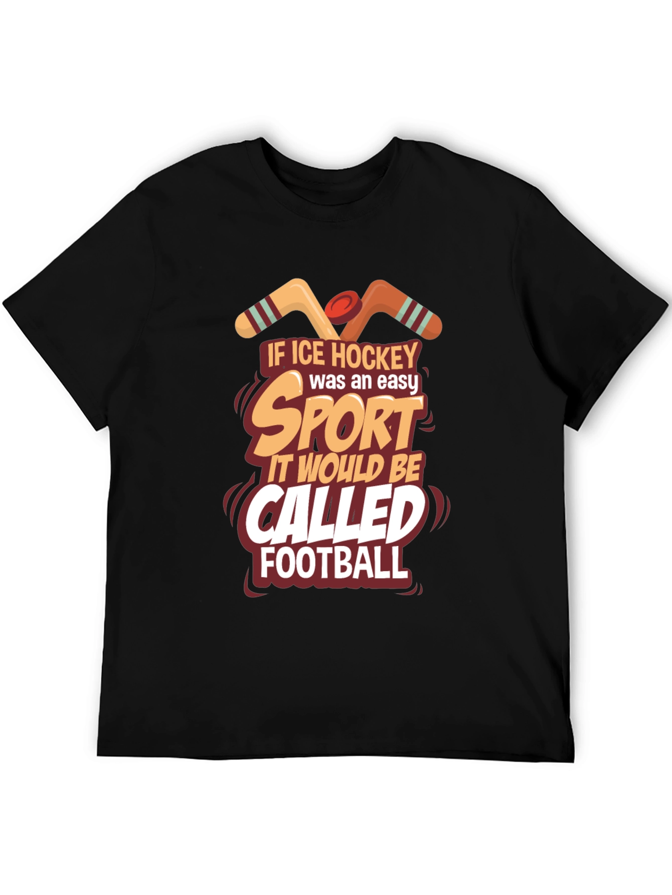Ice Hockey Easy Sport T-Shirt