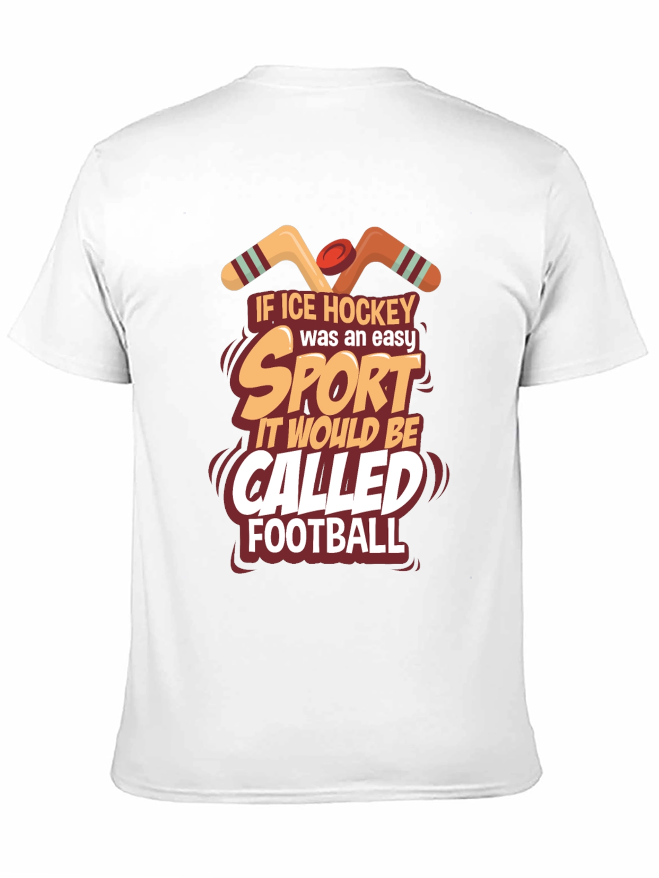 Ice Hockey Easy Sport T-Shirt