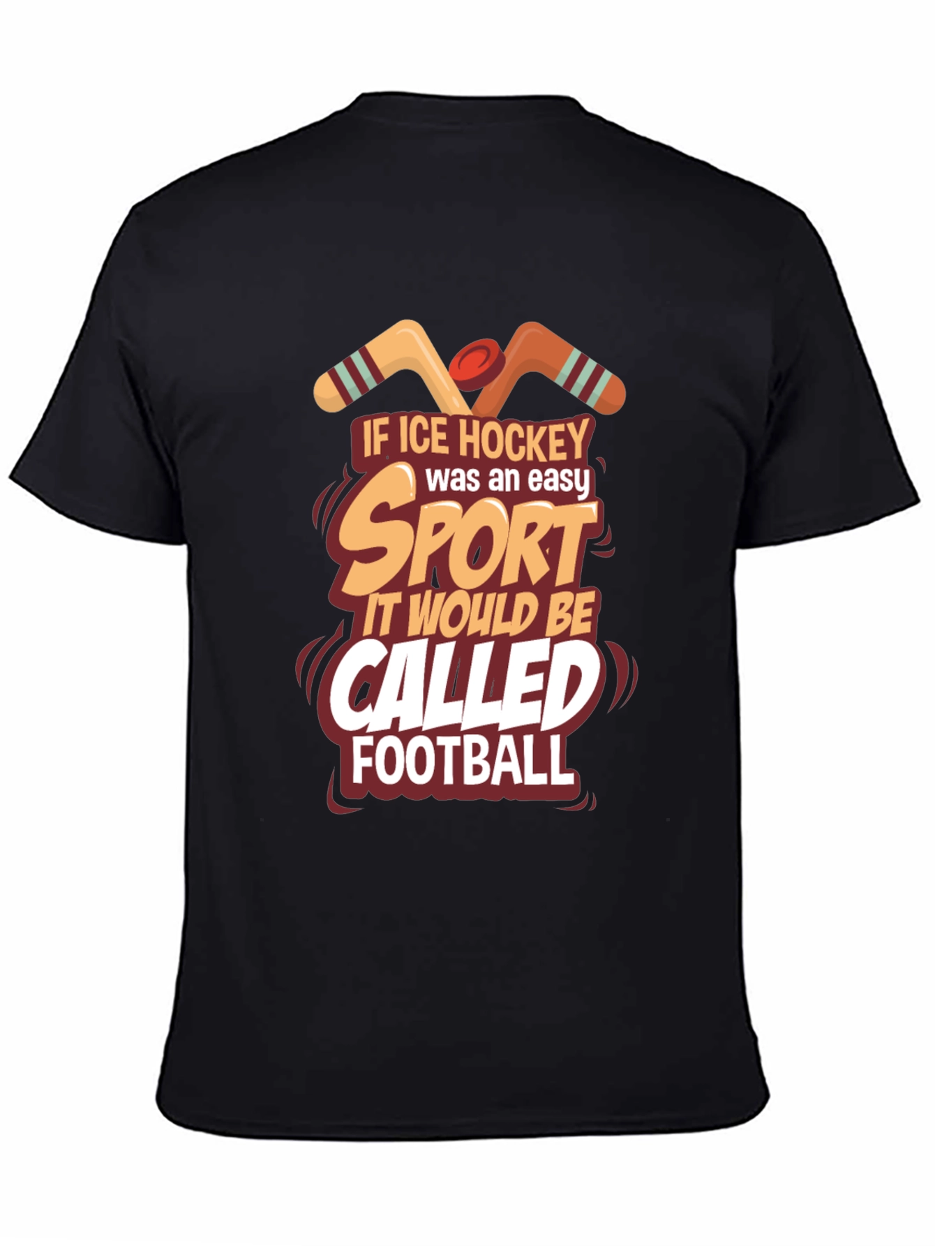 Ice Hockey Easy Sport T-Shirt