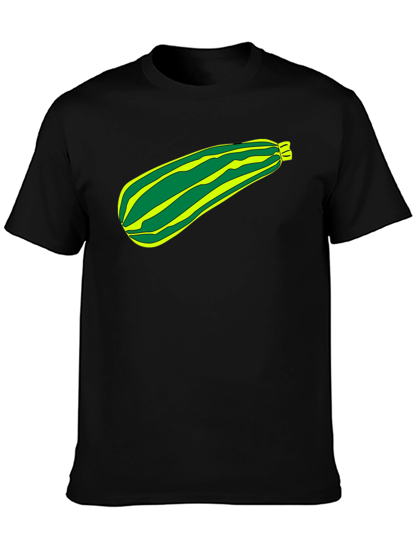 Zucchini Graphic Tee - Fun Food Shirt